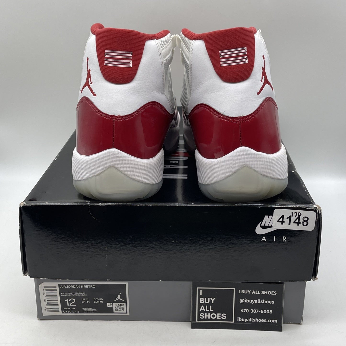 Size 12 - Air Jordan 11 Retro High Cherry (CT8012-116)