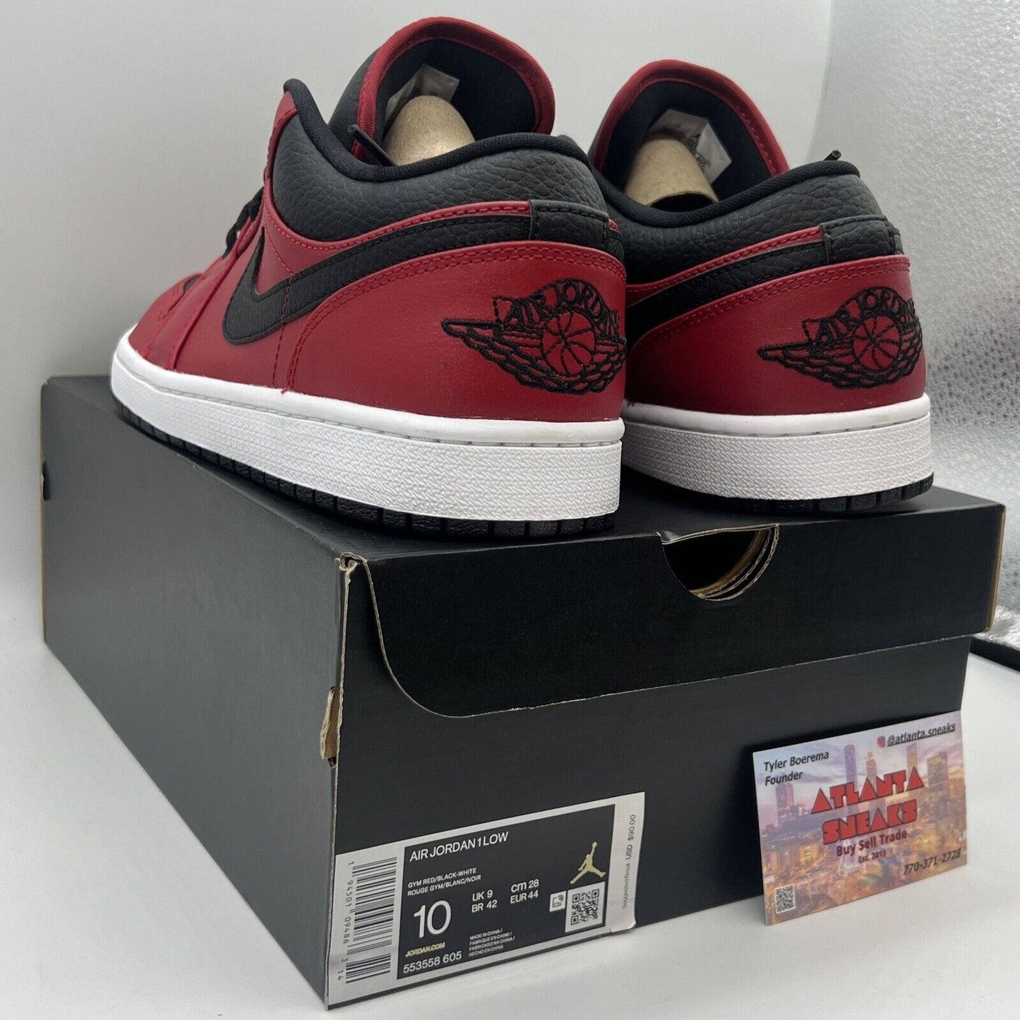 Size 10 - Jordan 1 Low Reverse Bred