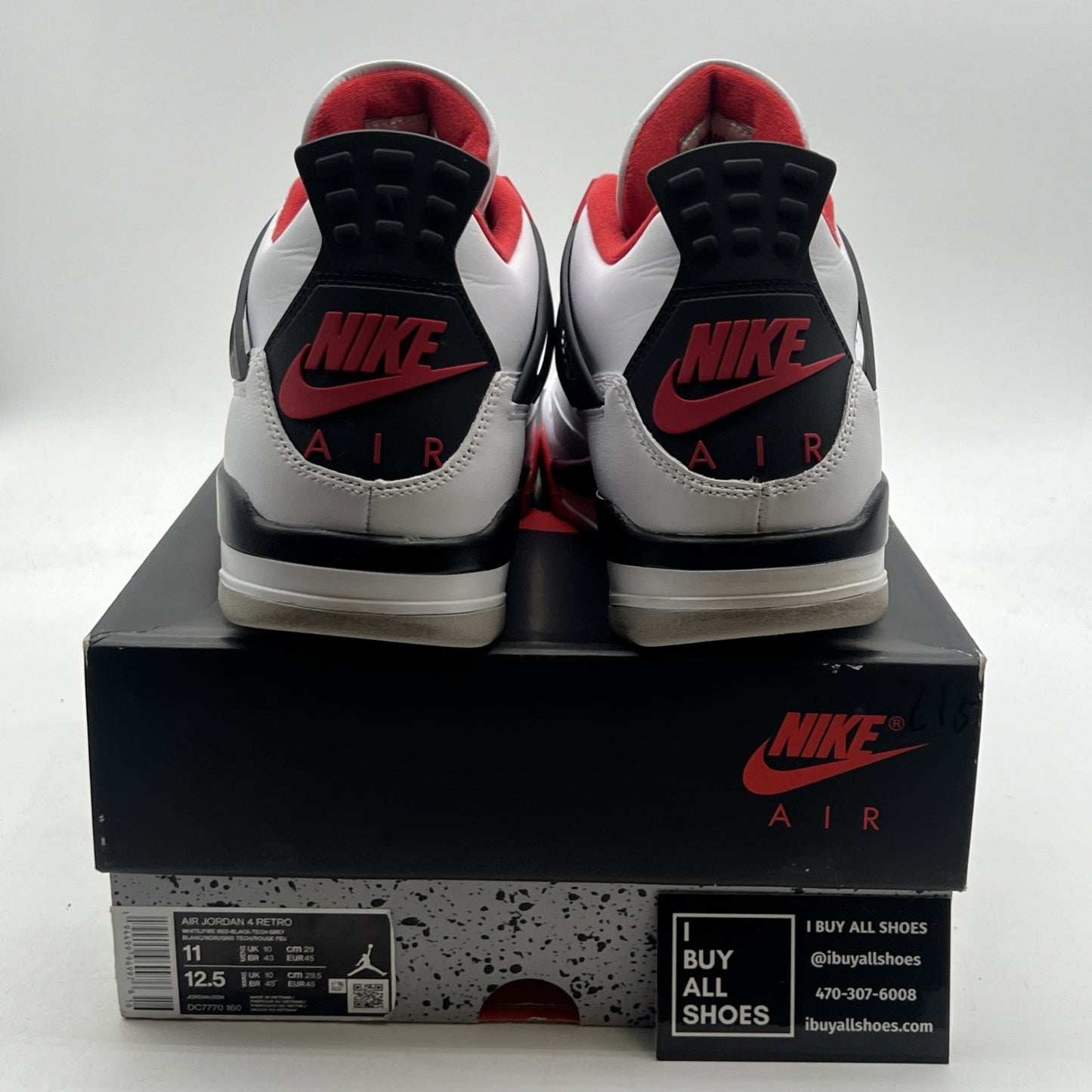 Size 11 - Air Jordan 4 Retro OG Mid Fire Red (DC7770-160)