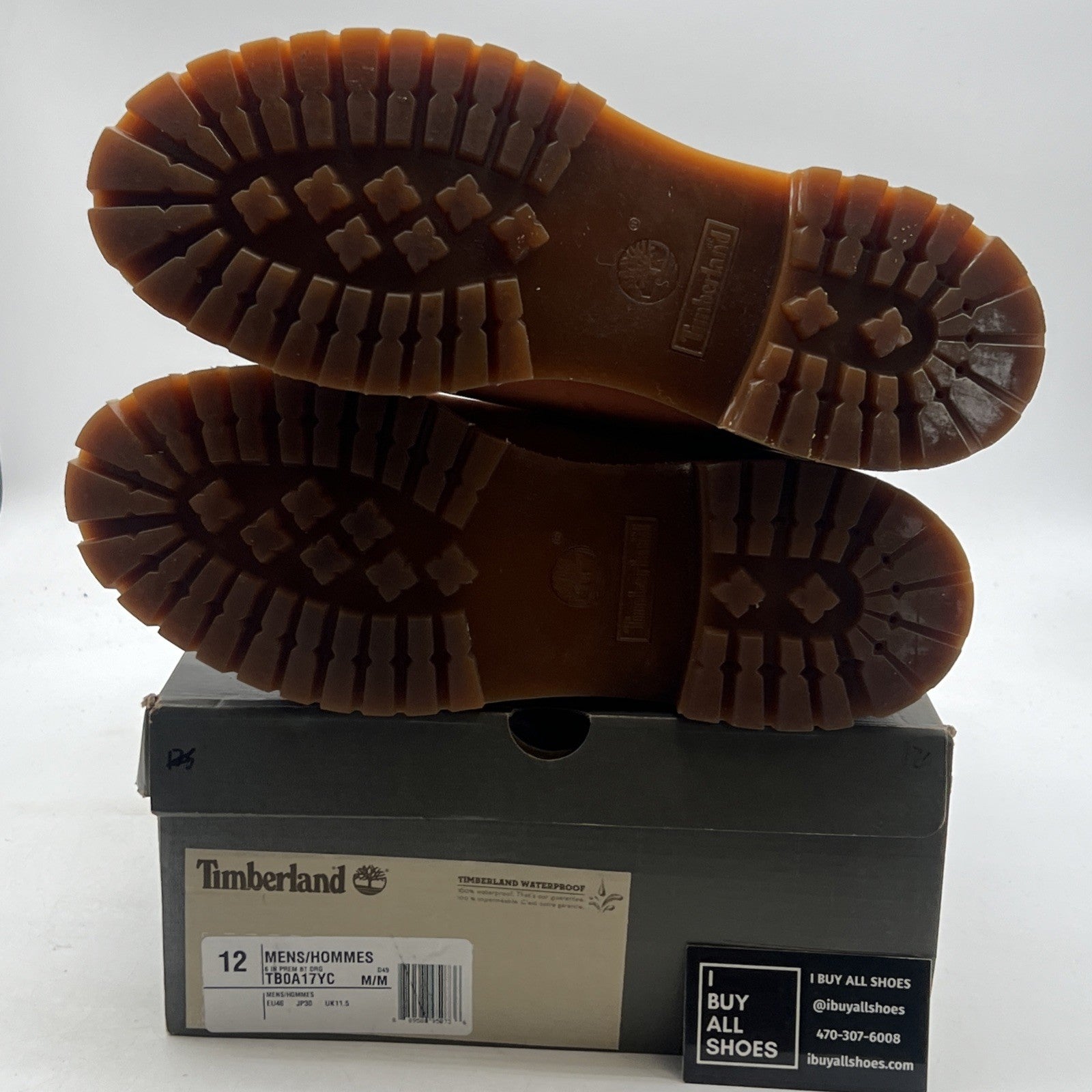 Size 12 - Timberland Boots 6 Inch Premium Dark Orange Nubuck Limited Edition