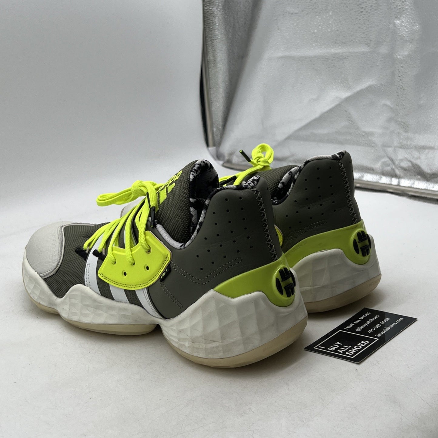 Size 14 - Adidas Daniel Patrick x Harden Vol. 4 Legacy Green (FV8921)