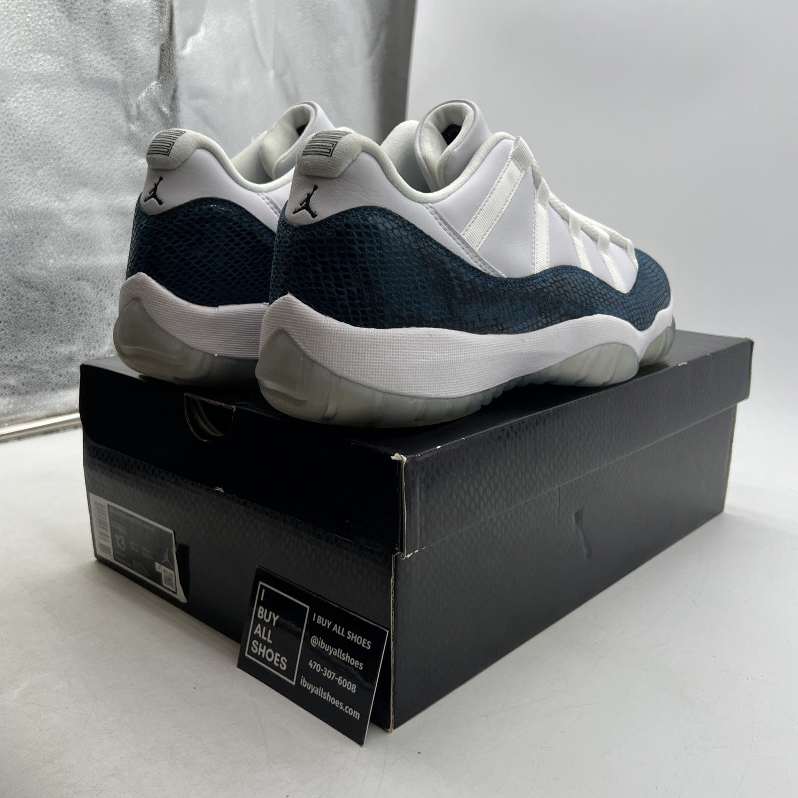 Size 13 - Air Jordan 11 Retro Low Snakeskin 2019 (CD6846-102)