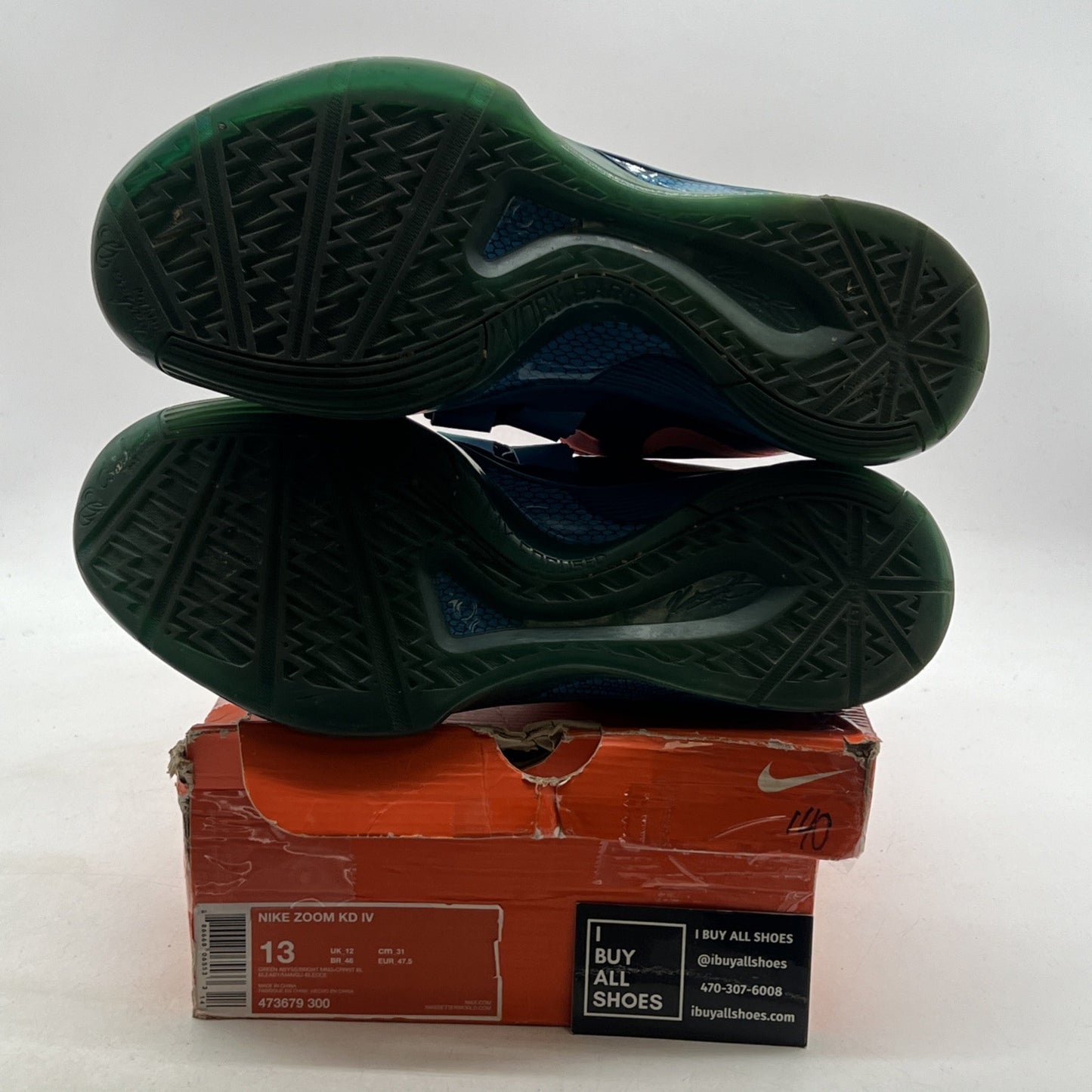 Size 13 - Nike Zoom KD 4 Year of The Dragon (473679-300)