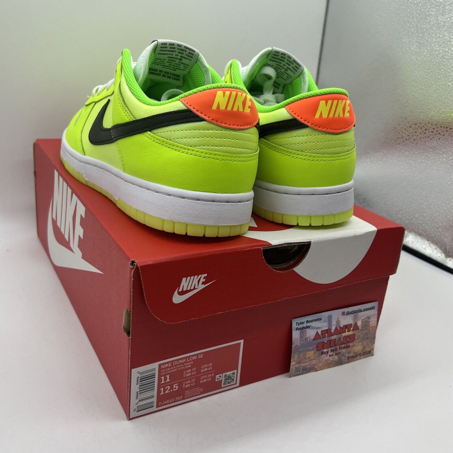 Size 11 - Nike Dunk Low Glow in the Dark 2023 Brand New Og All