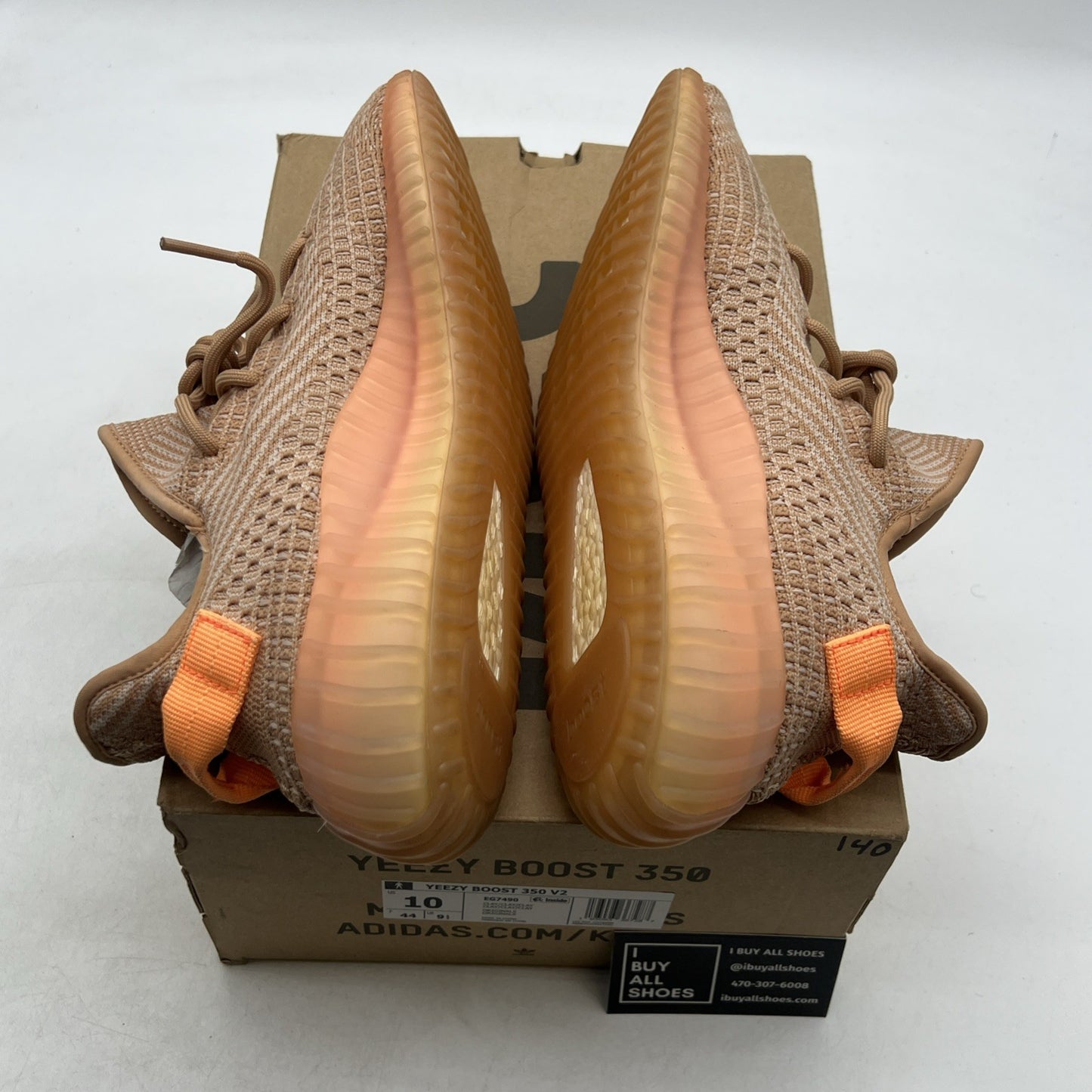 Size 10 - Adidas Yeezy Boost 350 V2 Clay (EG7490)