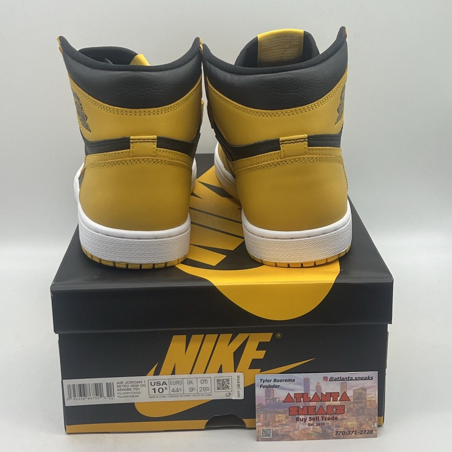 Size 10.5 - Jordan 1 Retro OG High Pollen Brand New Og All