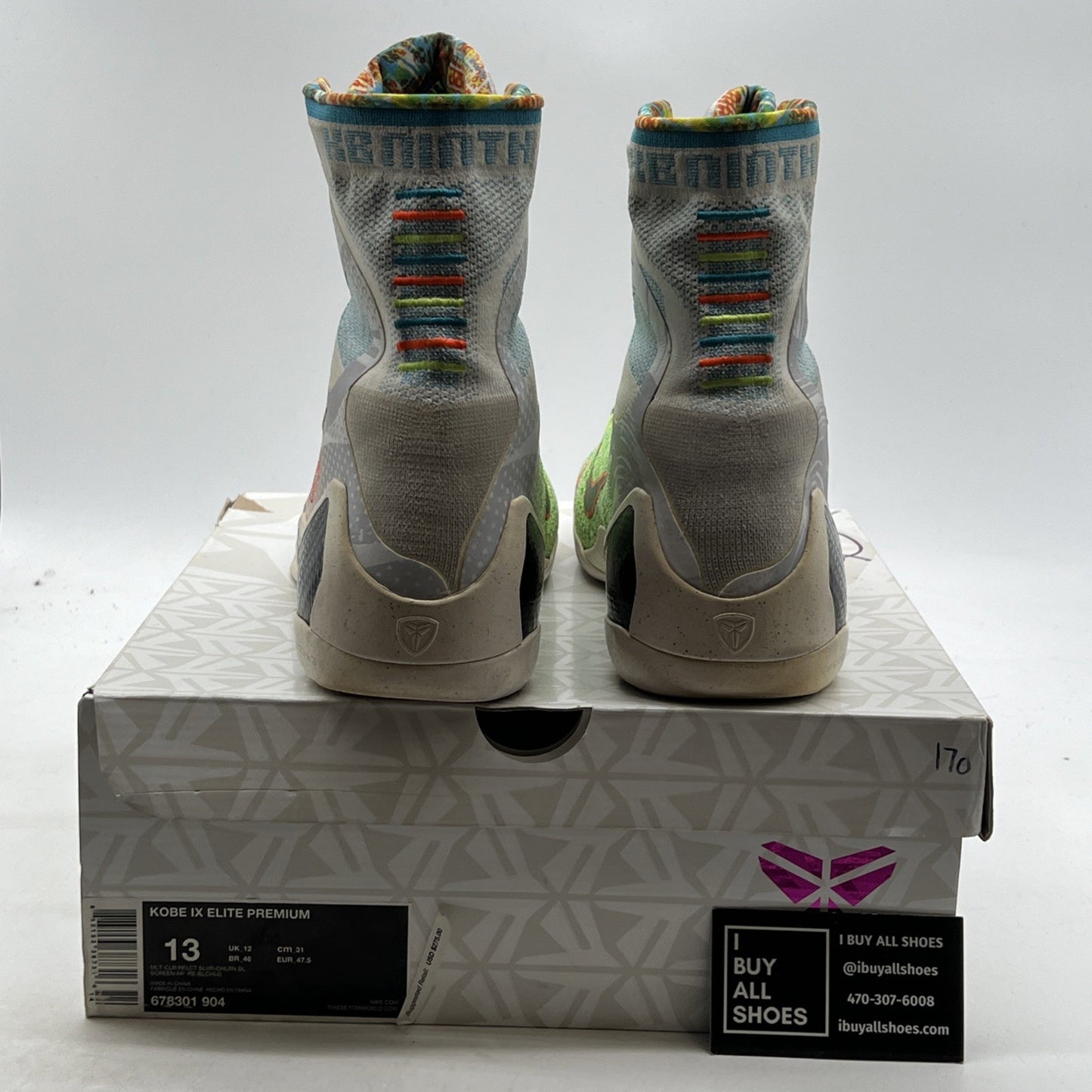 Size 13 - Nike Kobe 9 Elite Premium What The Kobe (678301-904)