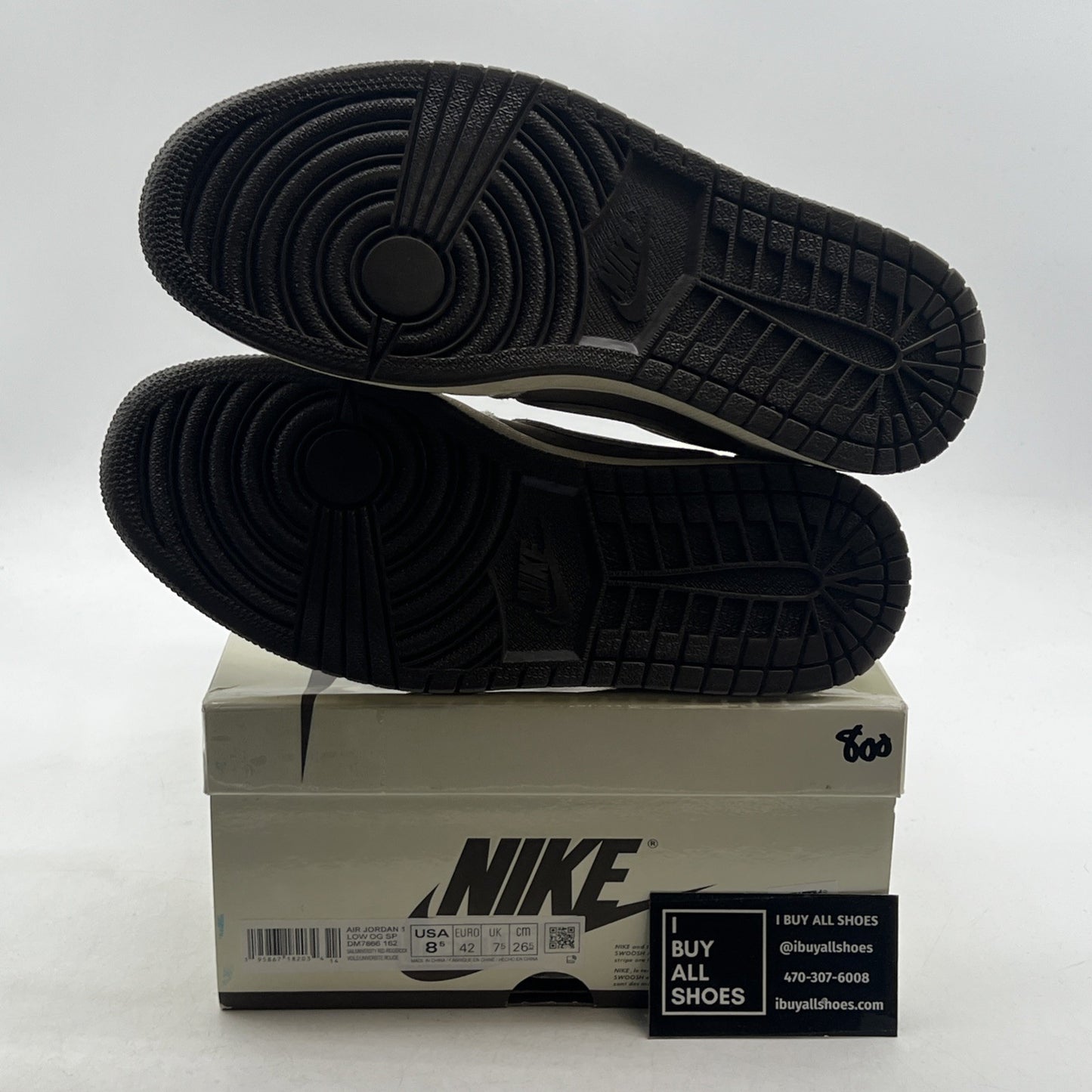 Size 8.5 - Air Jordan 1 Low OG x Travis Scott Reverse Mocha (DM7866-162)