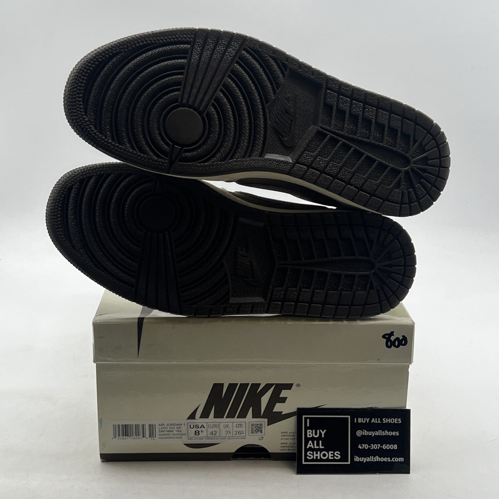 Size 8.5 - Air Jordan 1 Low OG x Travis Scott Reverse Mocha (DM7866-162)