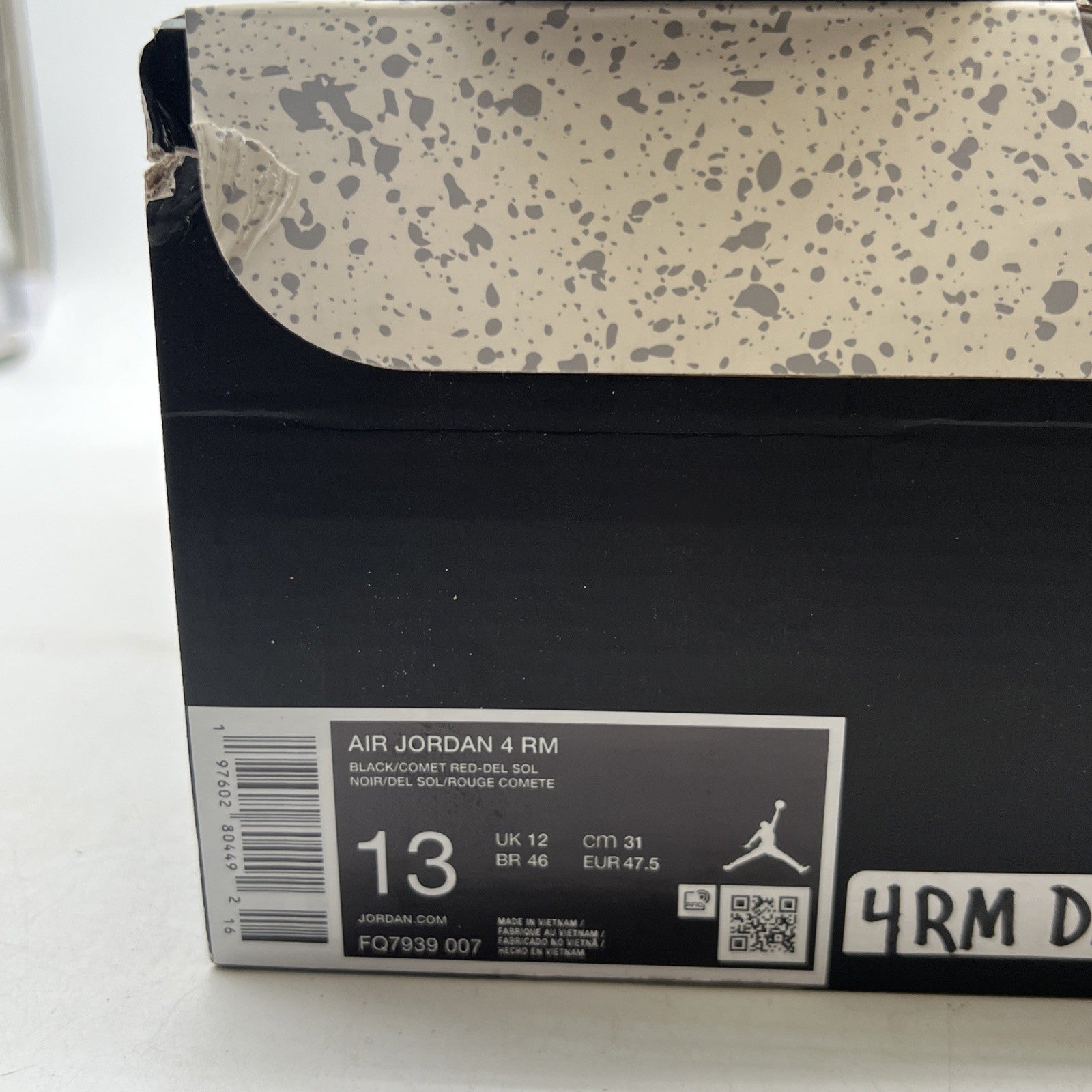 Size 13 - Air Jordan 4 RM Bruce Lee (FQ7939-007)
