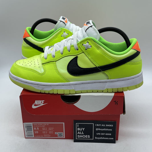 Size 8.5 - Dunk Low Volt Yellow Green White Orange Leather (FJ4610-702)