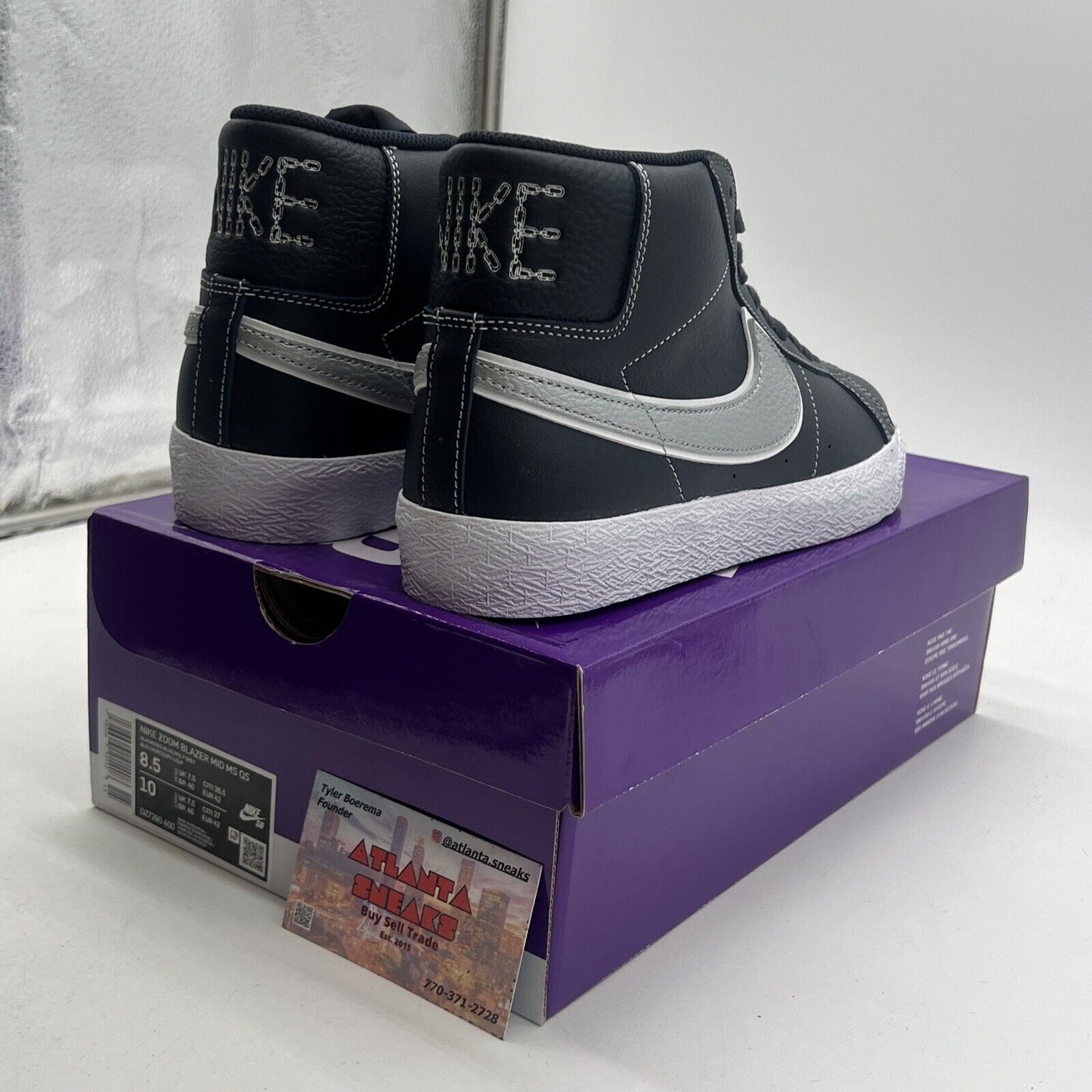 Size 8.5 - Nike Mason Silva x Zoom Blazer SB Mid Self-Portrait (DZ7260-400)