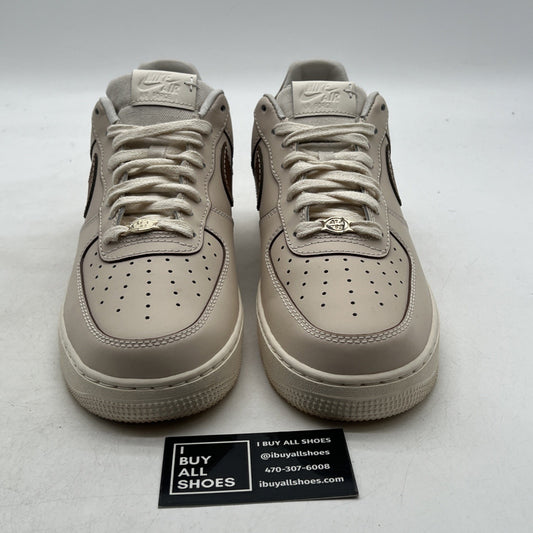 Size 10.5 - Nike Air Force 1 '07 Low Pearl White British Tan (IB8865-221)