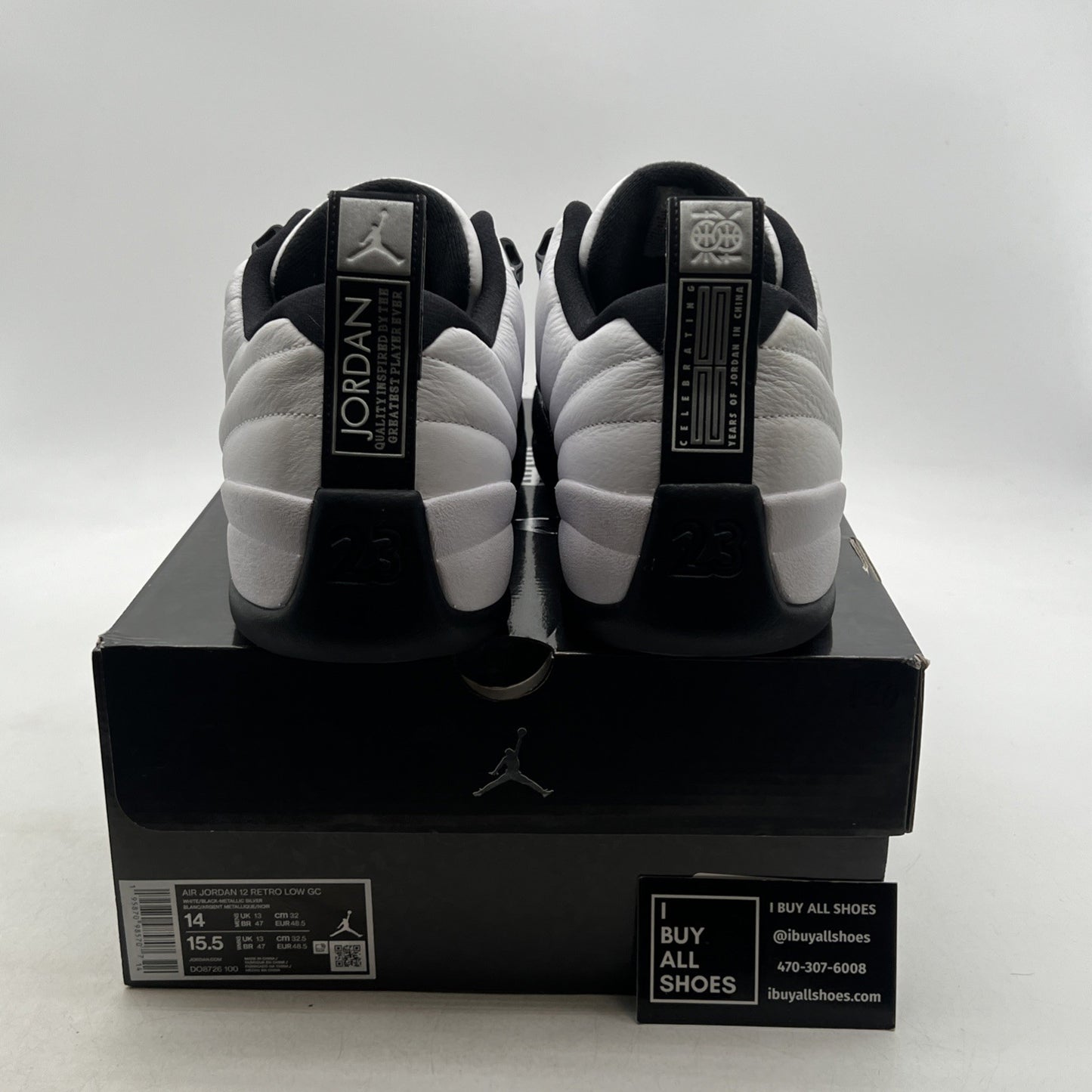 Size 14 - Air Jordan 12 Retro Low 25 Years in China (DO8726-100)