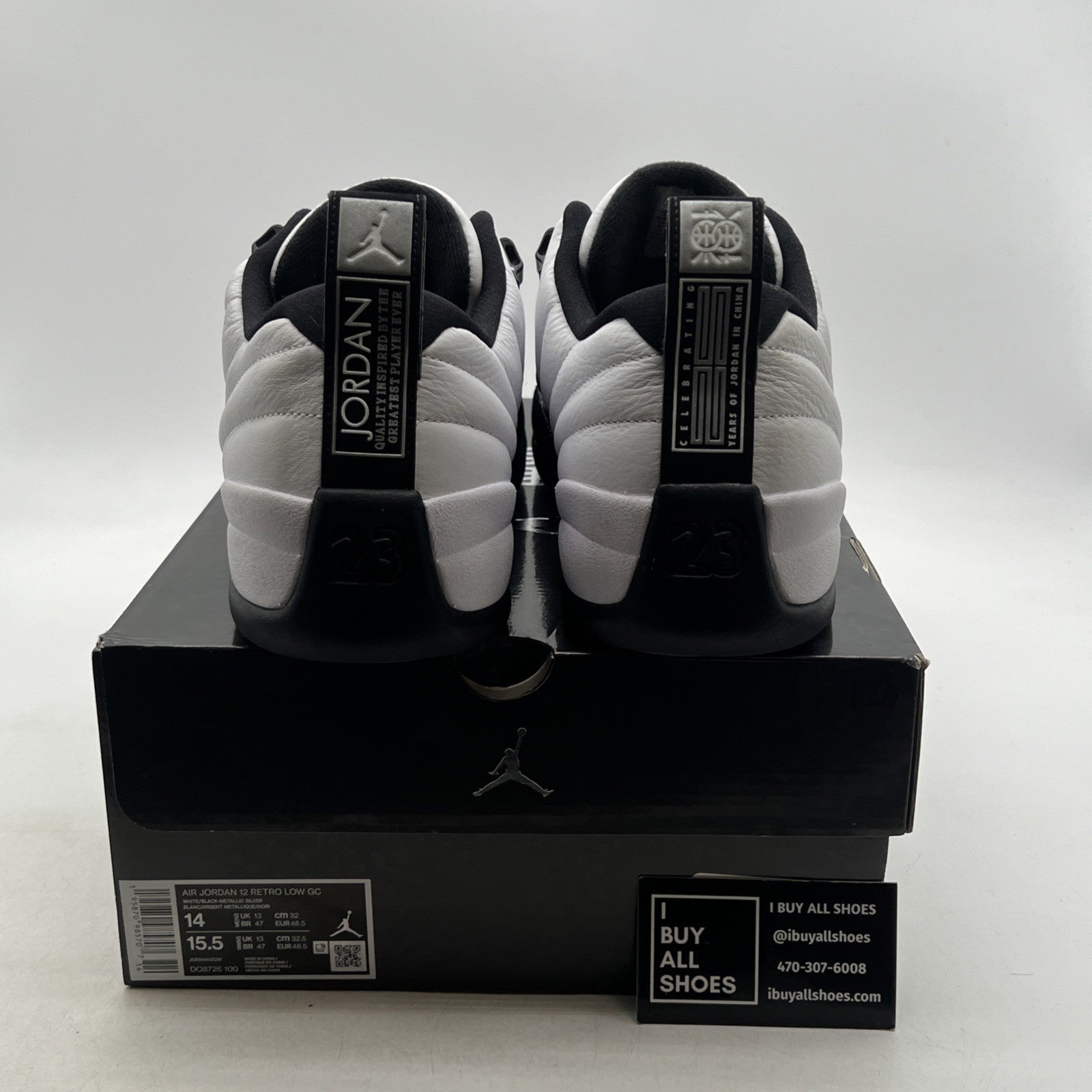 Size 14 - Air Jordan 12 Retro Low 25 Years in China (DO8726-100)