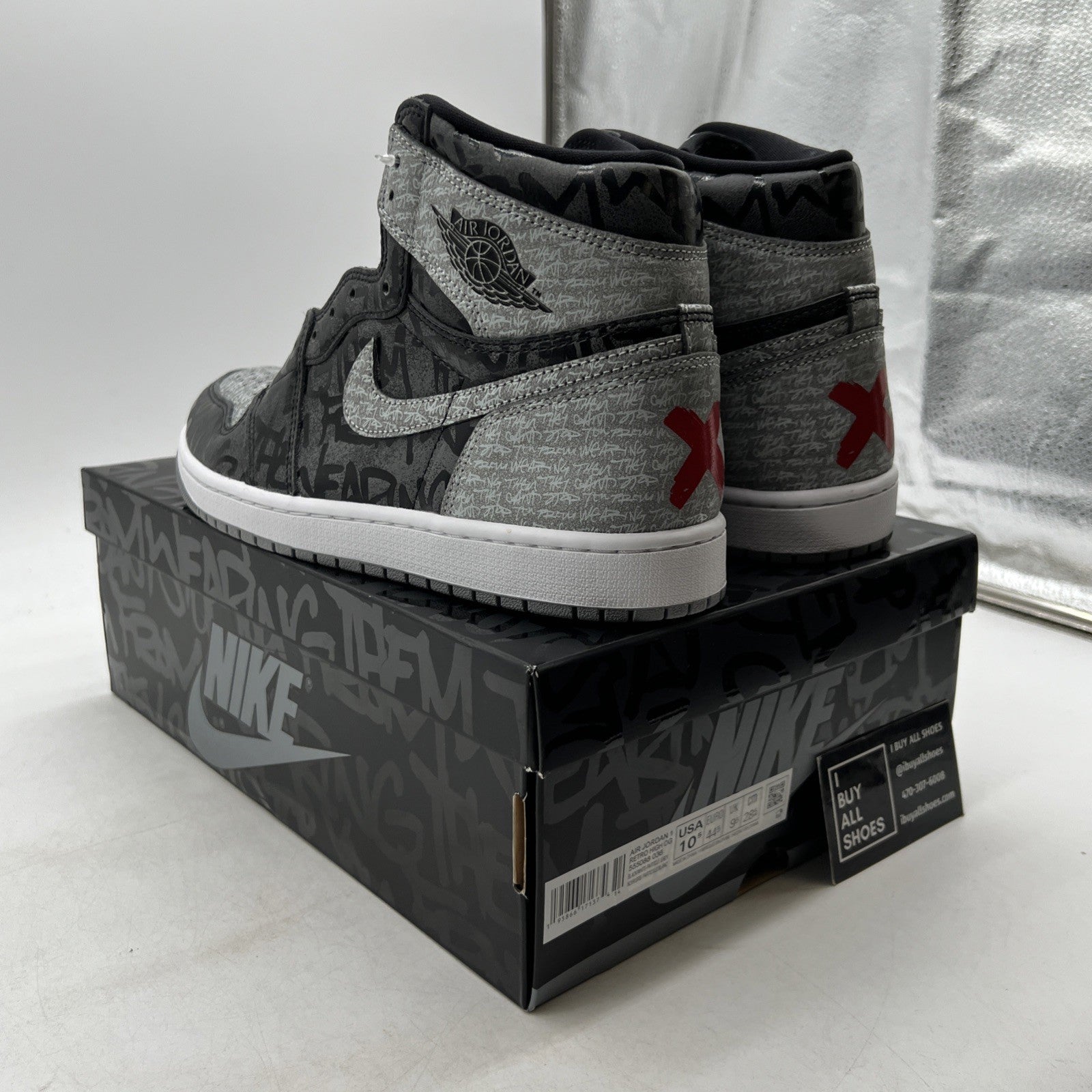 Size 10.5 - Air Jordan 1 OG High Rebellionaire (555088-036)
