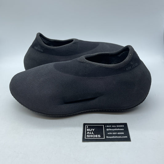 Size 12 - adidas Yeezy Knit Runner Fade Onyx Black Suede (IE1663)