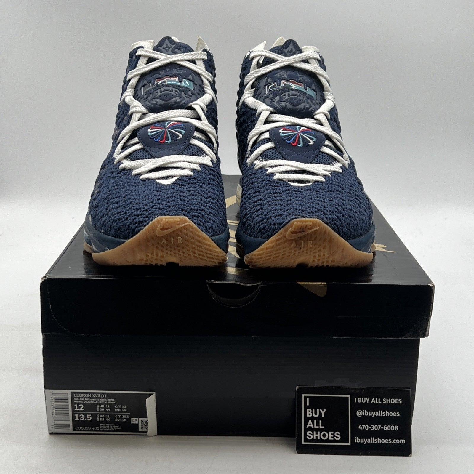 Size 12 - Nike LeBron 17 UConn - (CD5056-400)