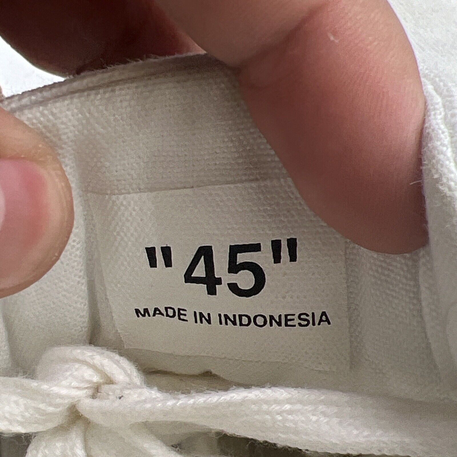 Size 11 - Off-White Vulc White Navy White Black Grey (OMlA085C99FAB001-0146)