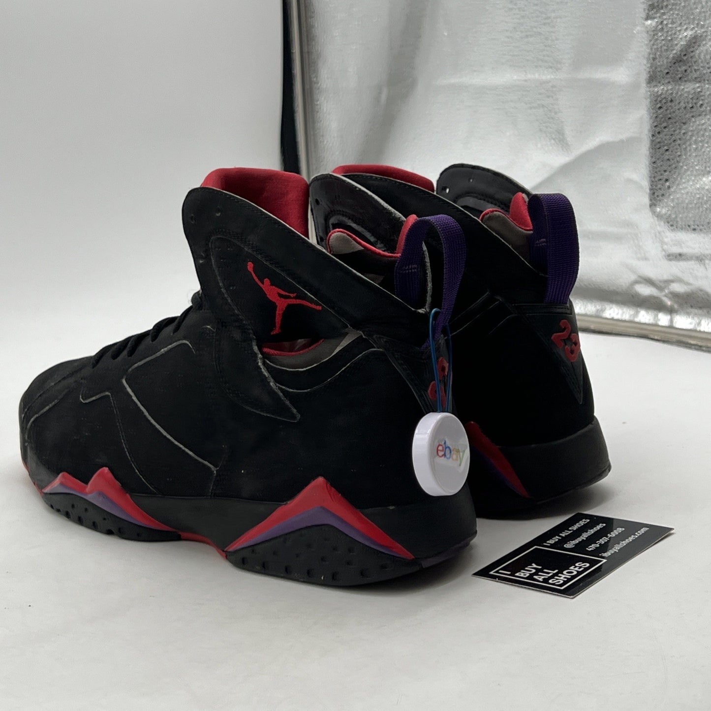 Size 12 - Air Jordan 7 Retro 2012 Raptor (304775-018)