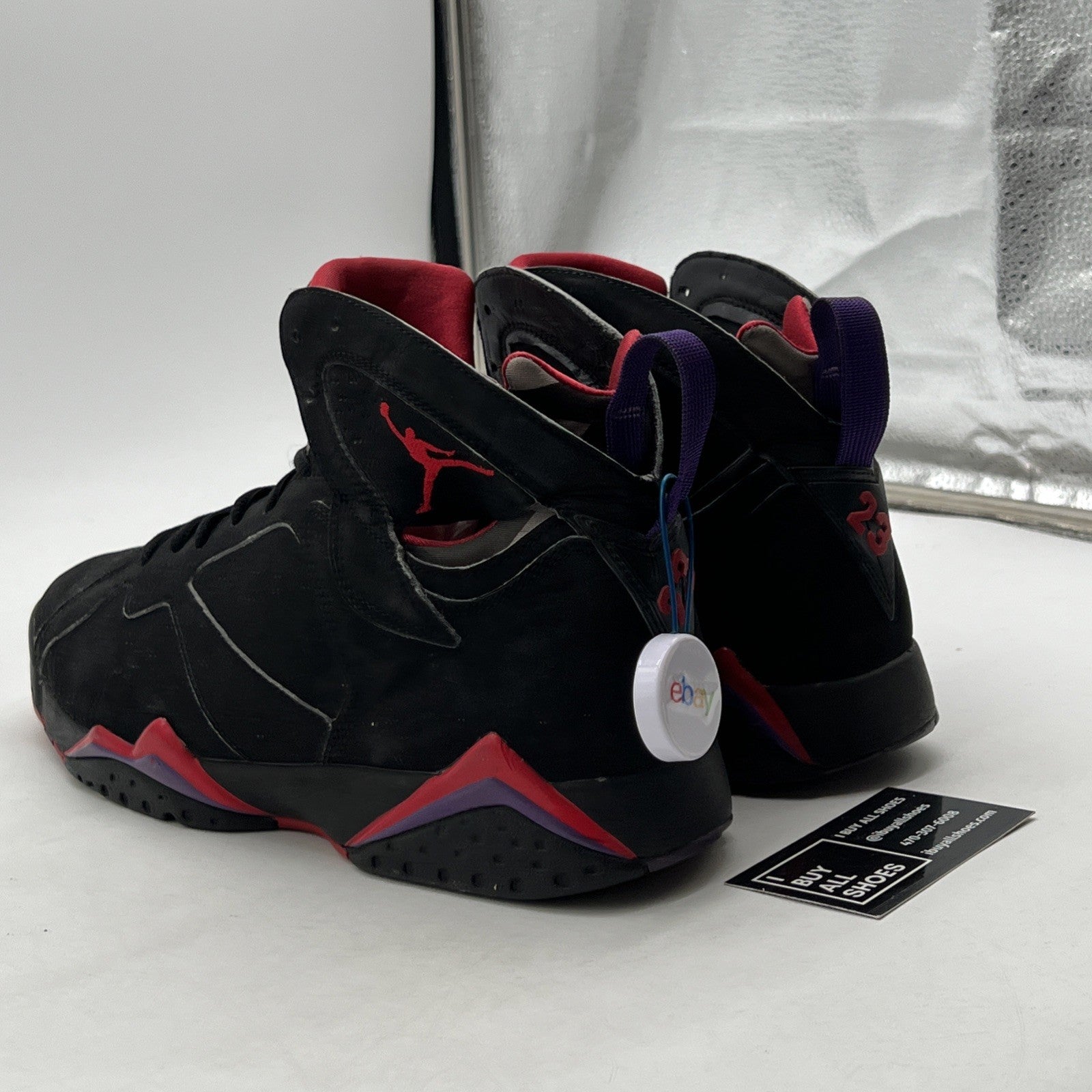 Size 12 - Air Jordan 7 Retro 2012 Raptor (304775-018)