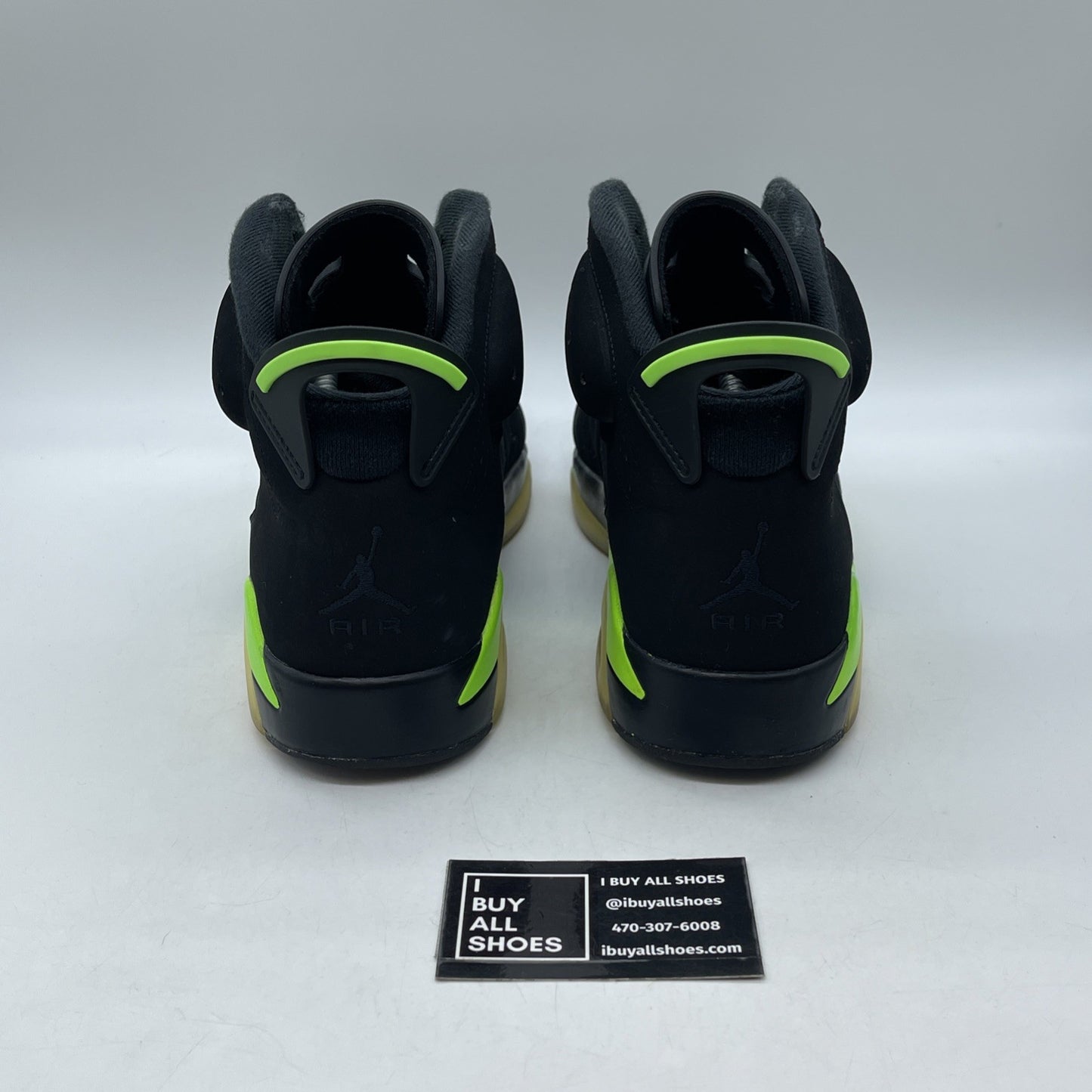 Size 11 - Jordan 6 Retro Electric Green Black Suede (CT8529-003)