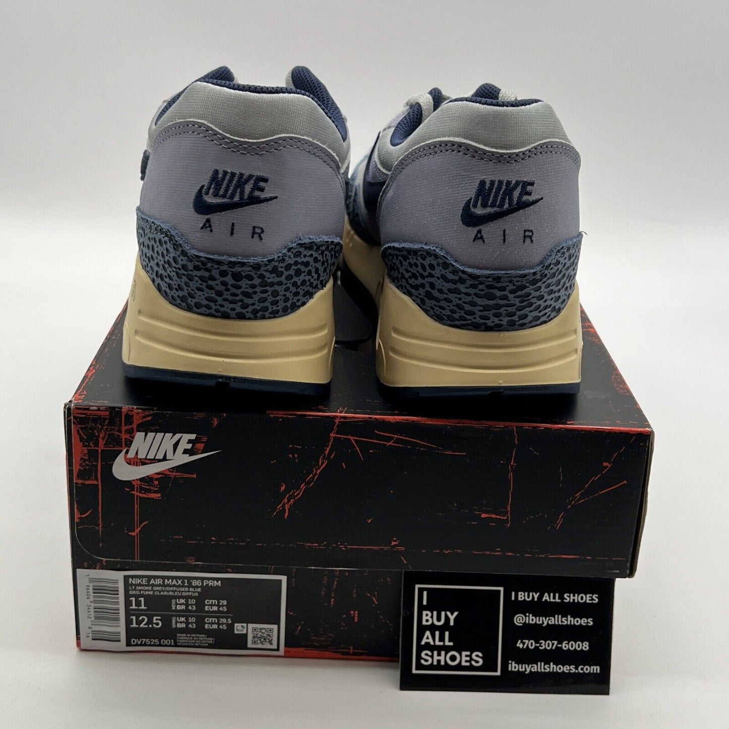 Size 11 - Nike Air Max 1 '86 OG Big Bubble - Lost Sketch (DV7525-001)