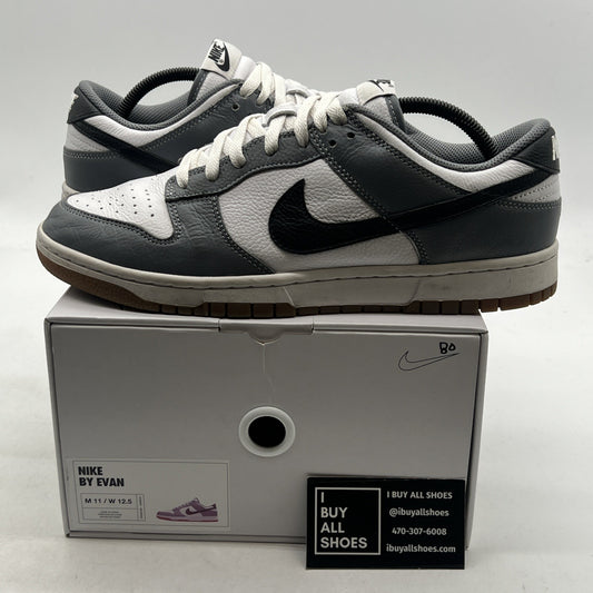 Size 11 - Nike Dunk Low ID By You Men’s Gum White Black Grey (FN0569-900)