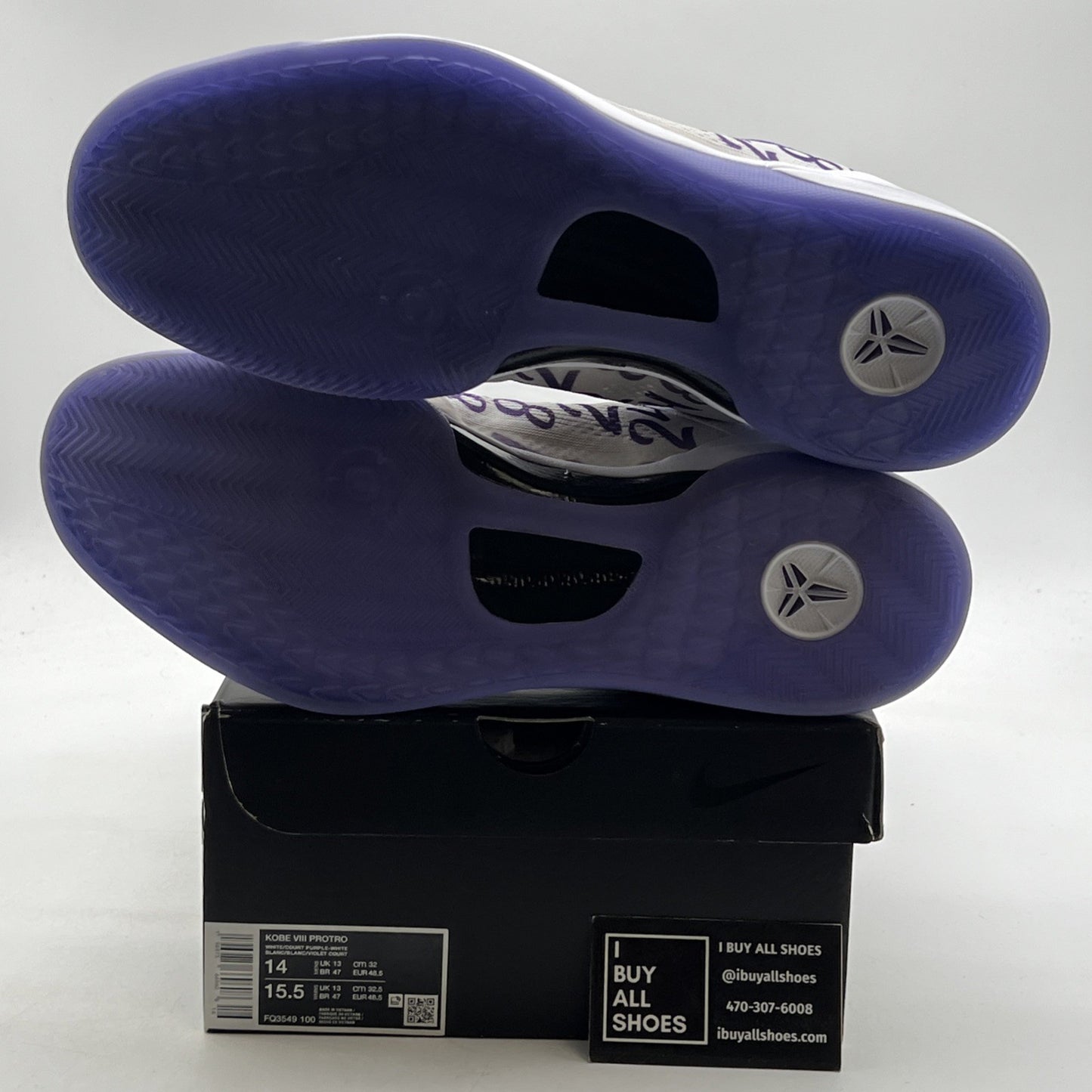 Size 14 - Nike Kobe 8 Protro Court Purple (FQ3549-100)