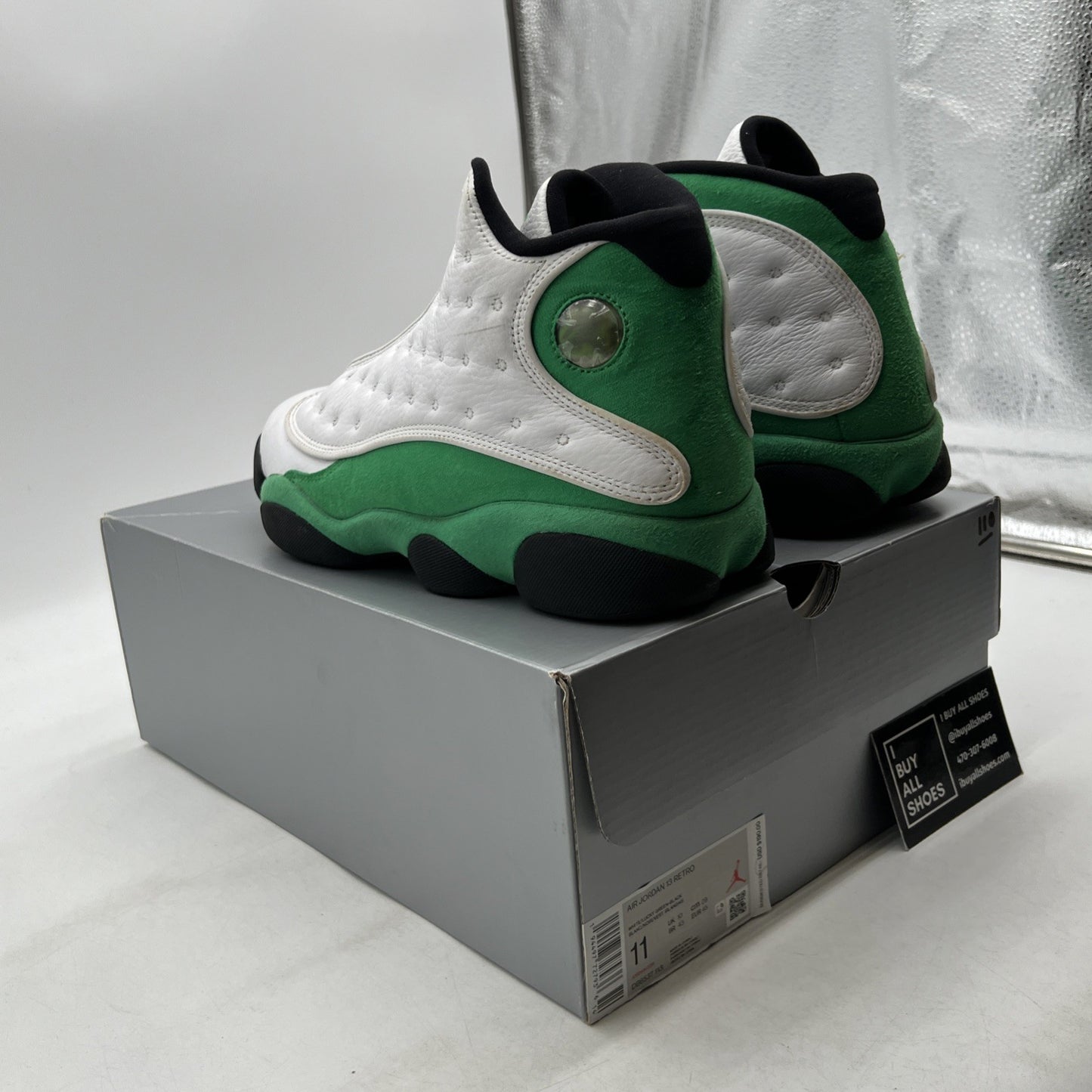 Size 11 - Jordan 13 Retro Lucky Green 2020 - (DB6537-113)