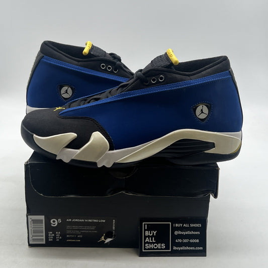 Size 9.5 - Air Jordan 14 Retro 2015 Low Laney (807511-405)
