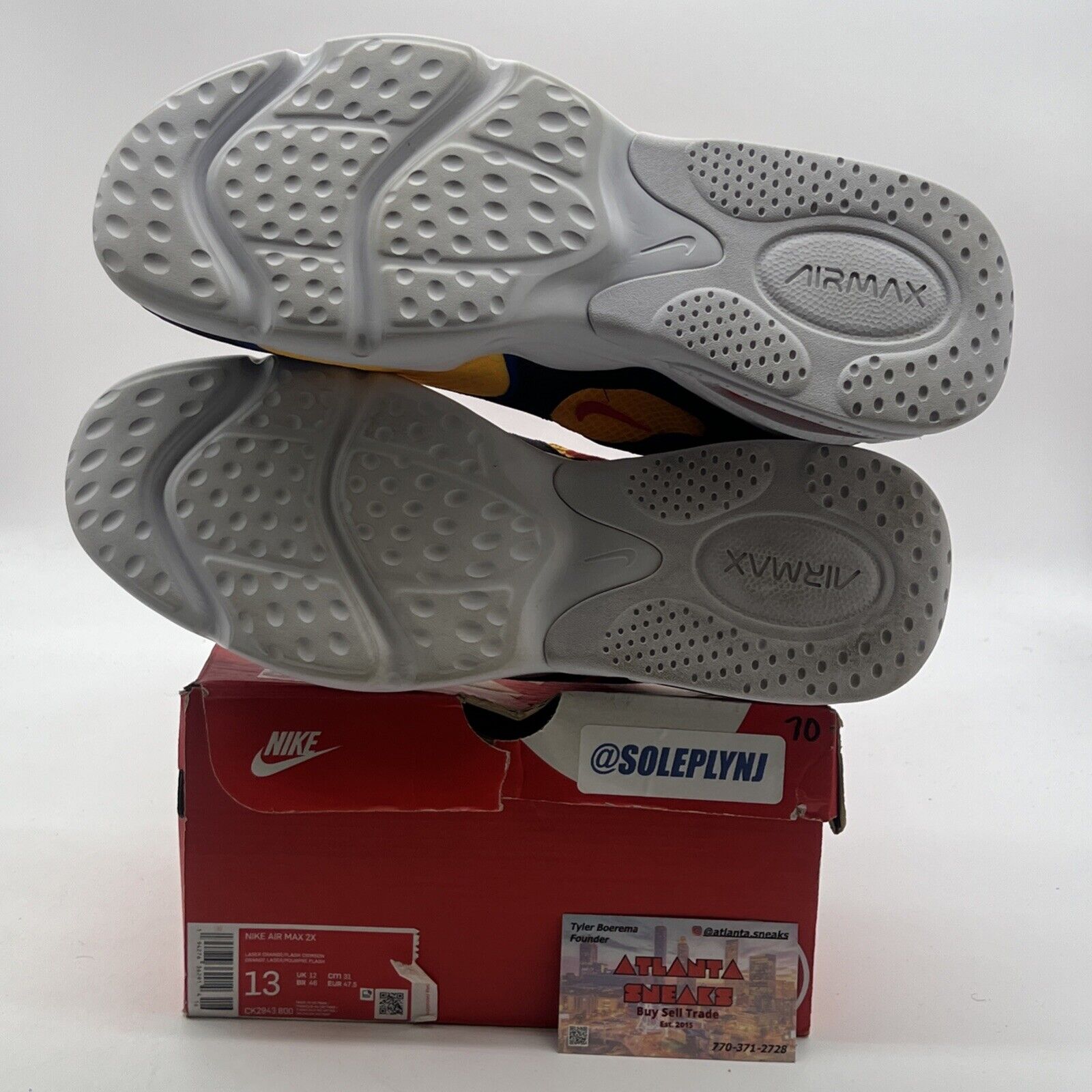 Size 13 - Nike Air Max 2X Multi-Color (CK3943-800)