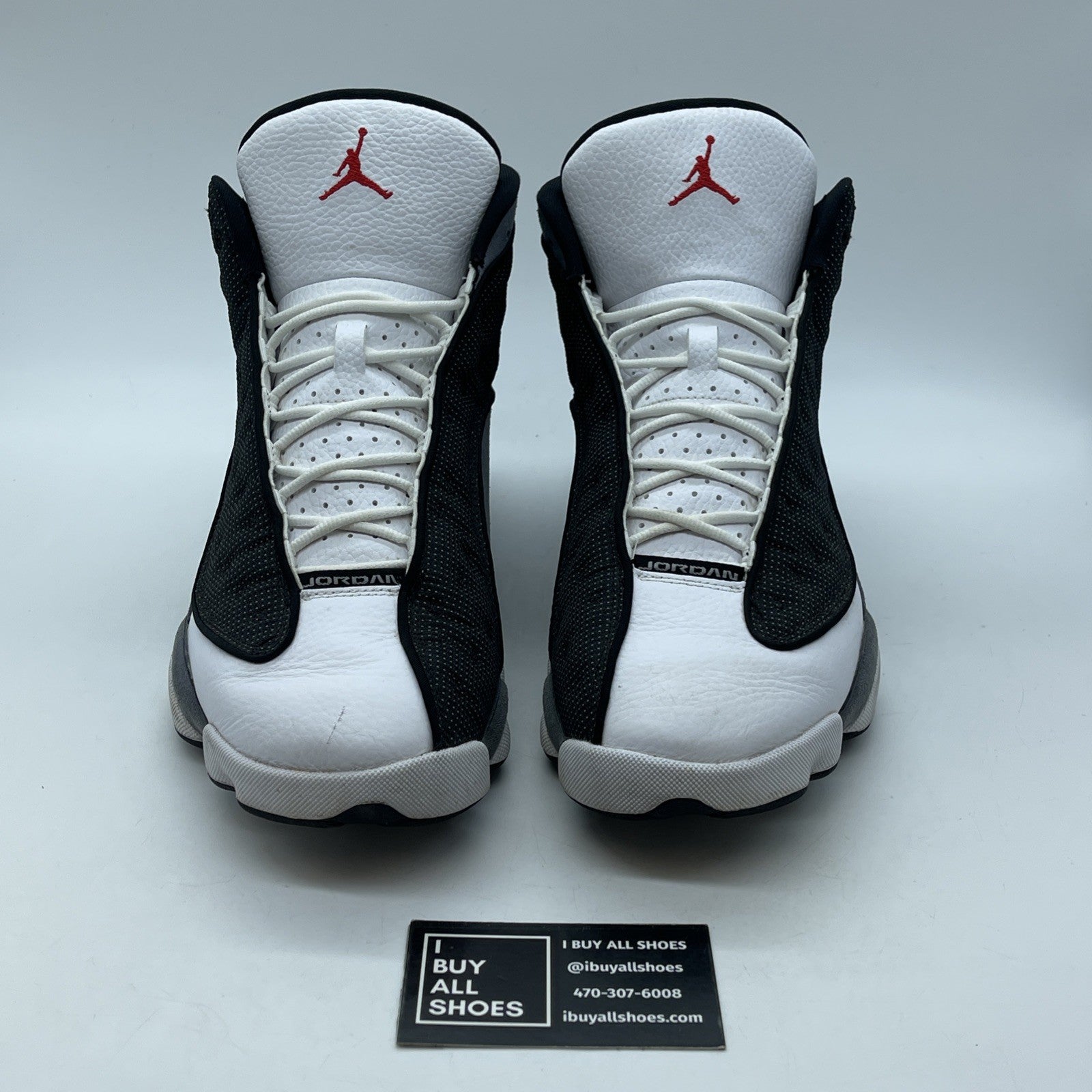Size 11 - Air Jordan 13 Retro Black Flint Grey White Leather (DJ5982-060)