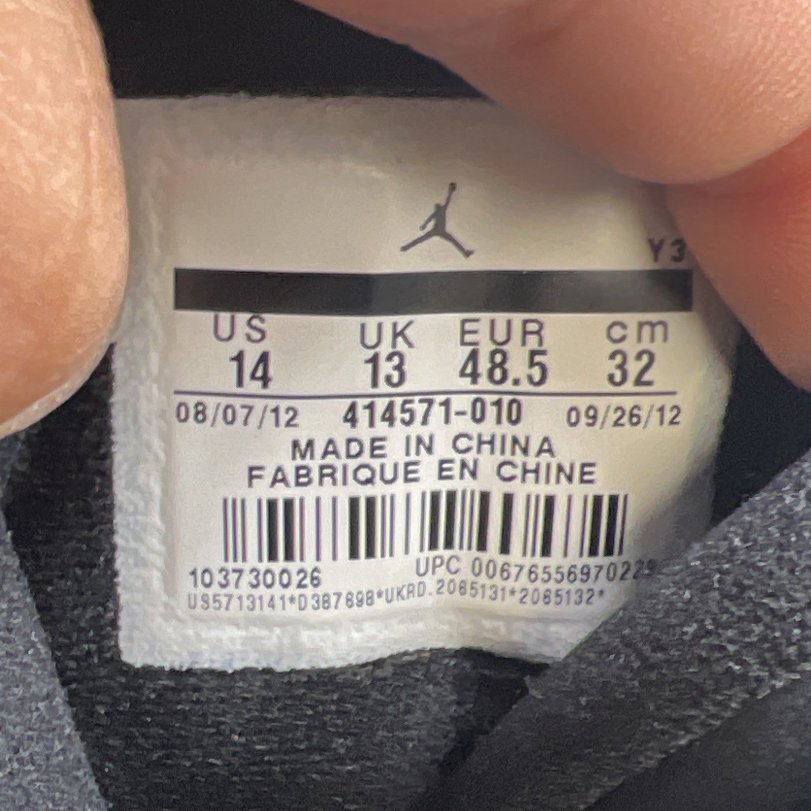 Size 14 - Air Jordan 13 Retro 2013 Bred (414571-010)