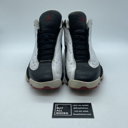 Size 9.5 - Jordan 13 Retro He Got Game 2018 White Black Suede (414571-104)