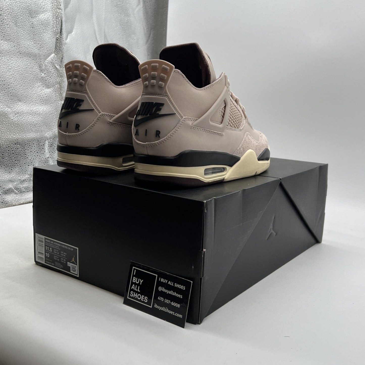 Size 11.5 - A Ma Maniére x Air Jordan 4 Retro While You Were Sleeping W