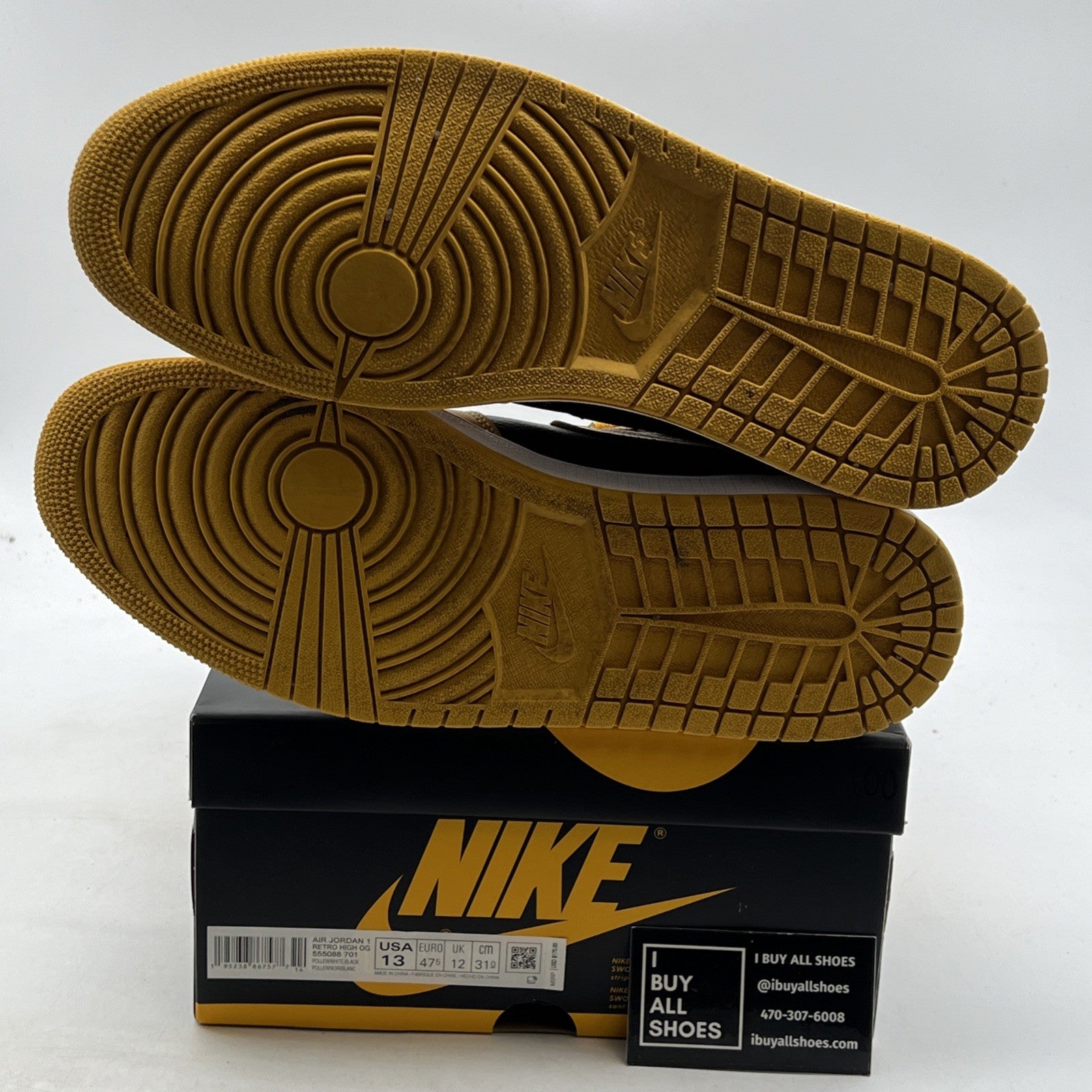 Size 13 - Air Jordan 1 Retro OG High Pollen (555088-701)