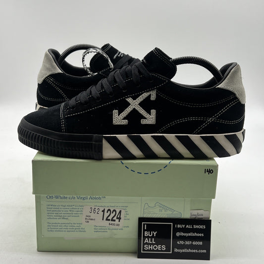 Size 42 - Off White c/o Virgil Abloh Low Black/White Vulcanized Canvas