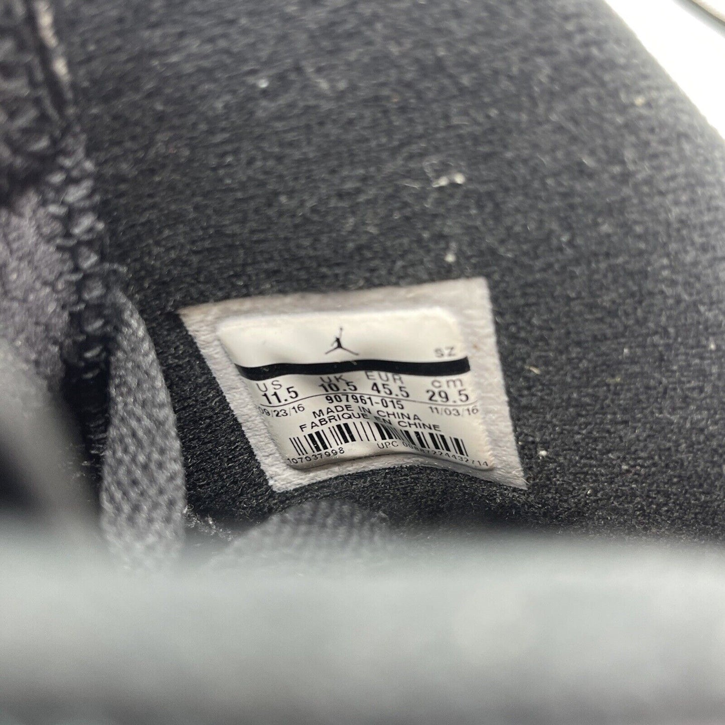 Size 11.5 - Air Jordan 6 Retro All Star - Chameleon Black Leather (907961-015)