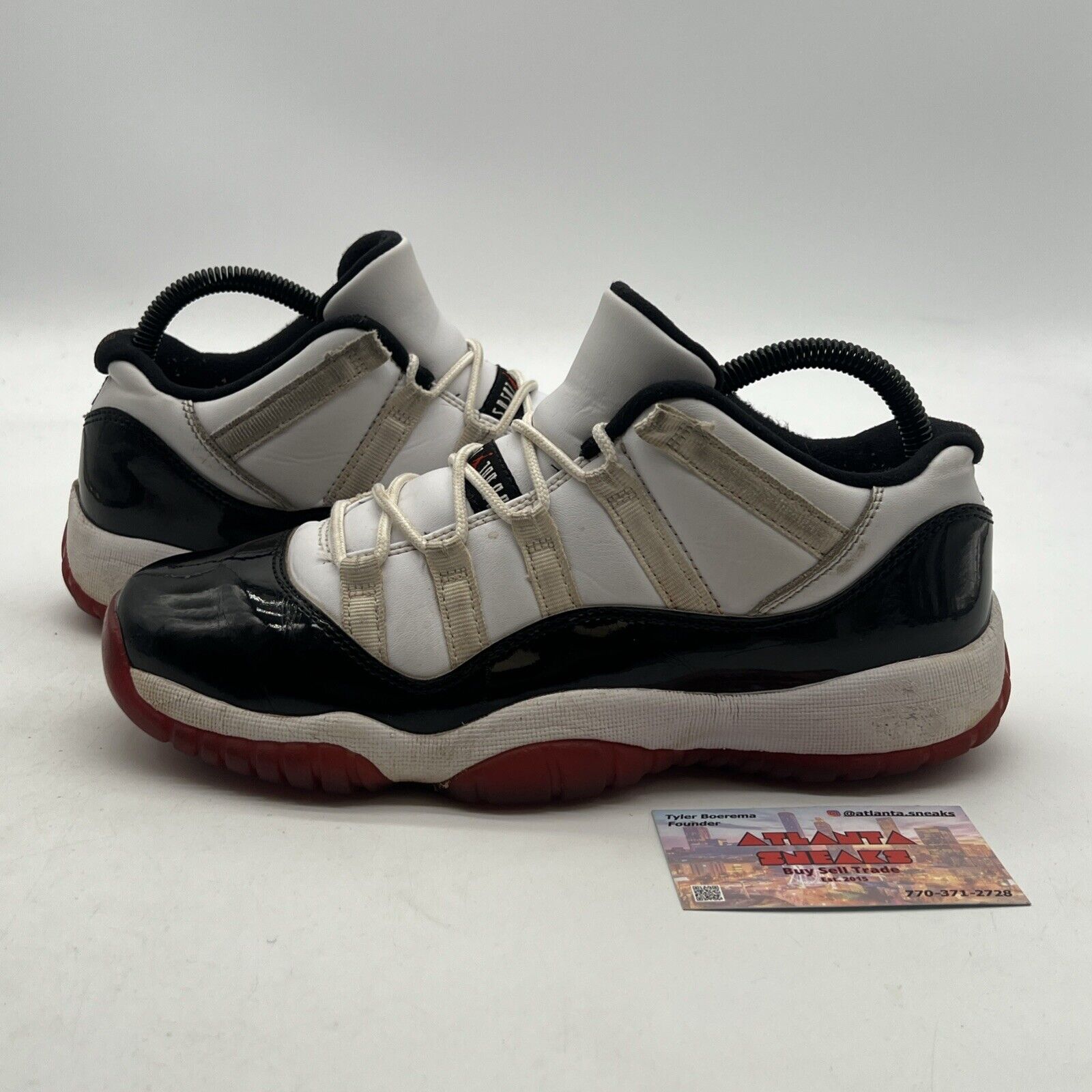Size 7 - Air Jordan 11 Retro Low Concord-Bred (528896-160)