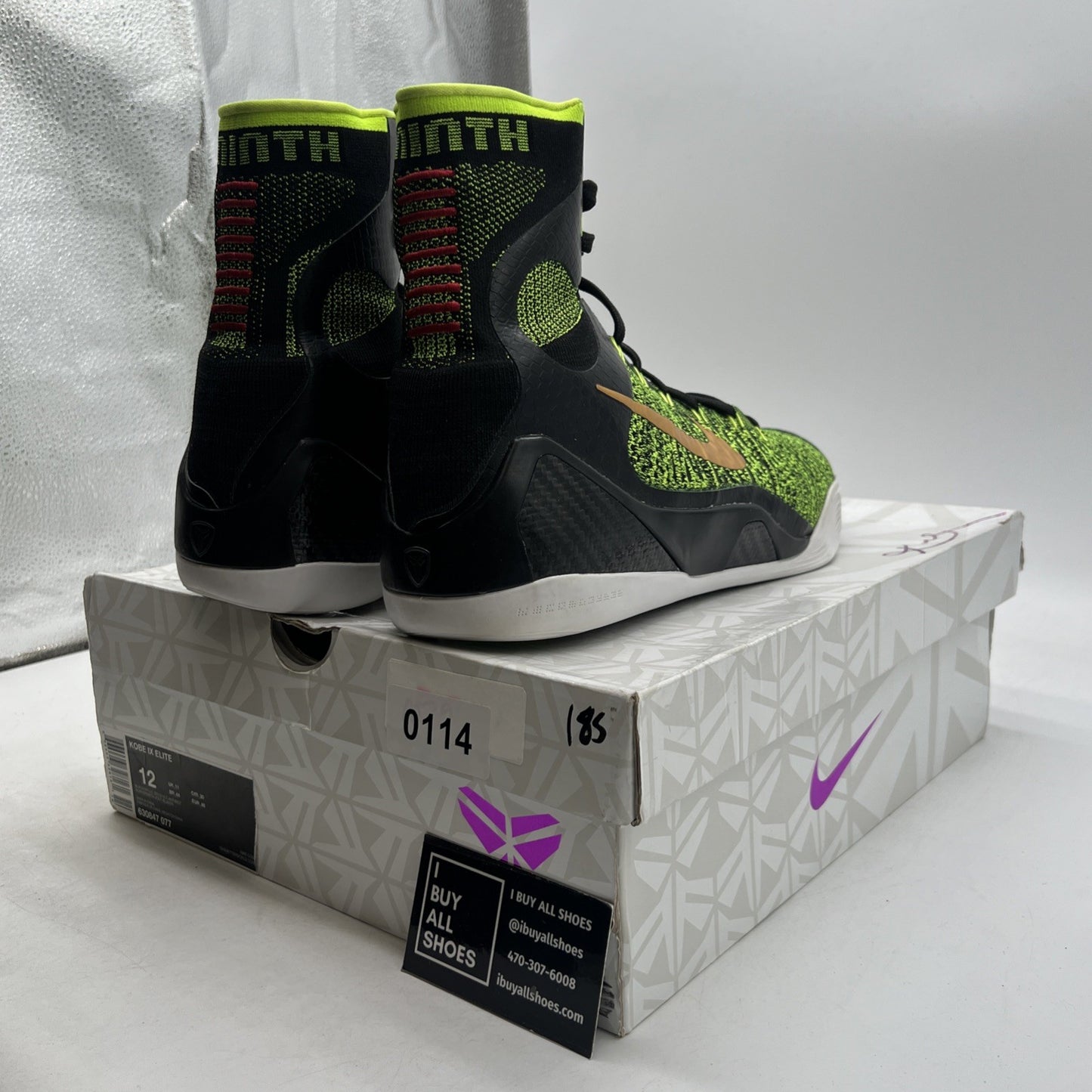 Size 12 - Nike Kobe 9 Elite Victory (630847-077)
