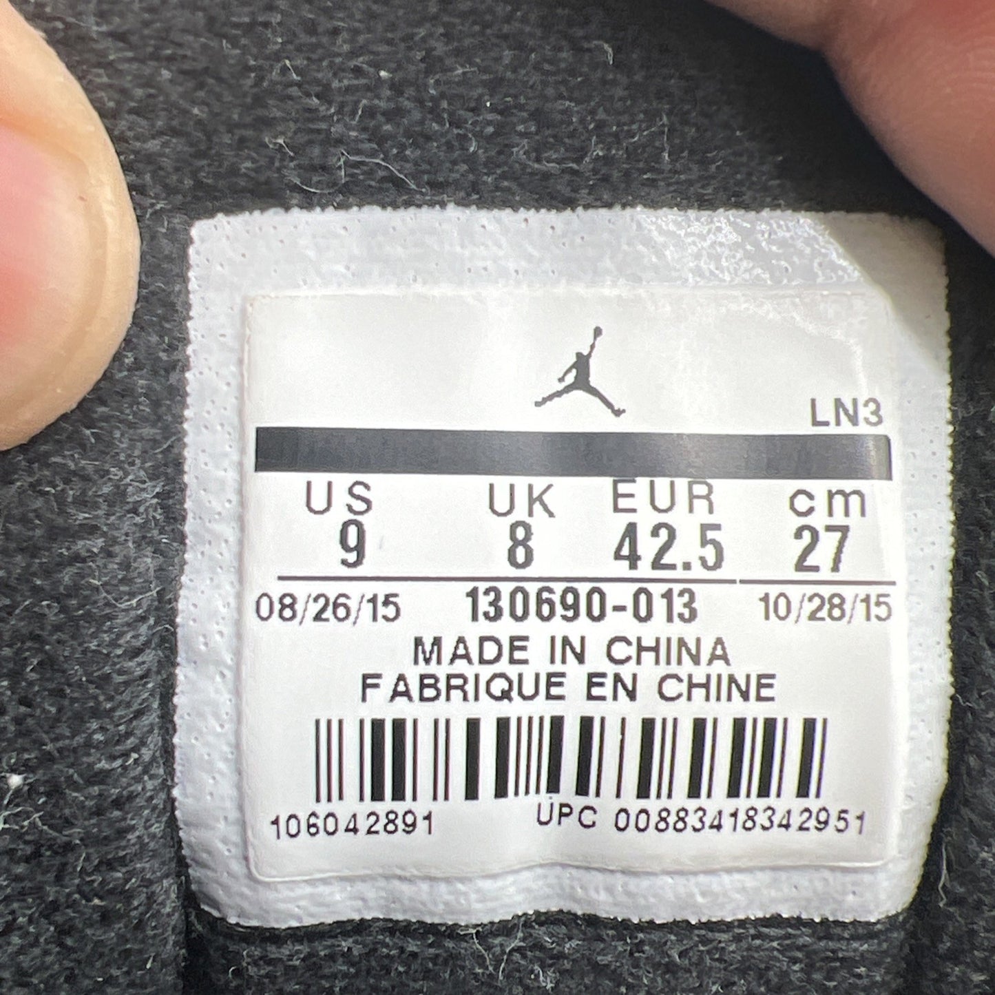 Size 9 - Air Jordan 12 Retro The Master (130690-013)