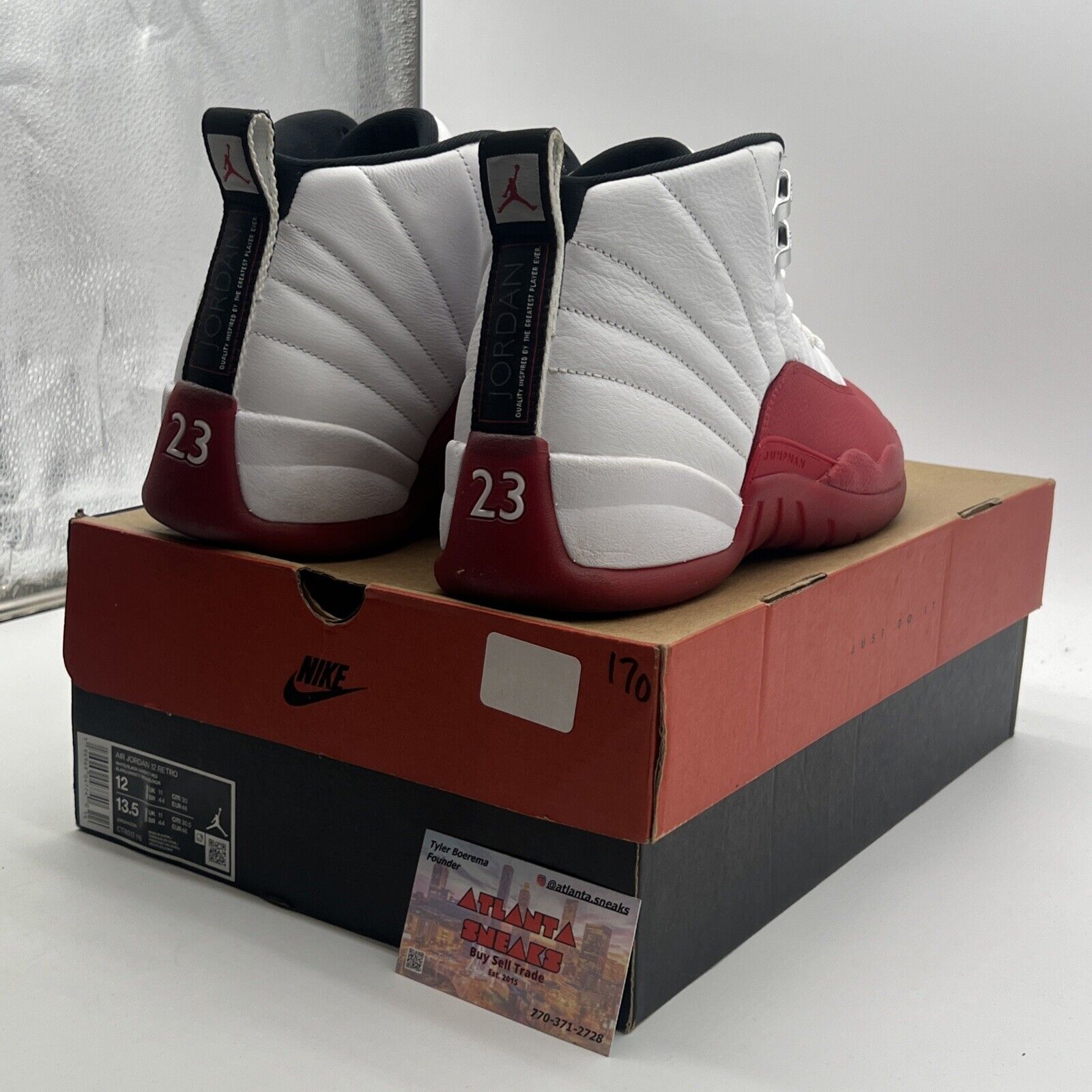 Size 12 - Air Jordan 12 Retro 2023 Mid Cherry (CT8013-116)
