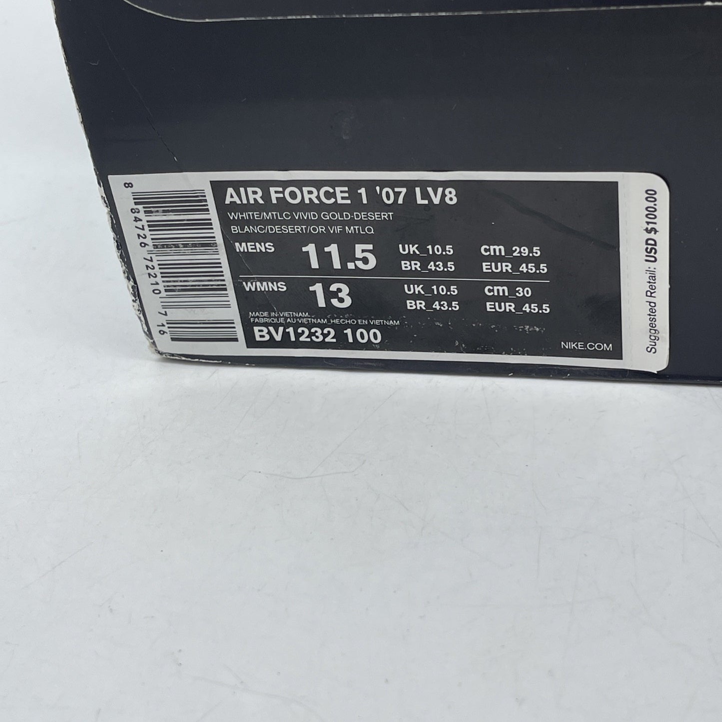 Size 11.5 - Nike Air Force 1 Low City Pride Atlanta (BV1232-100)