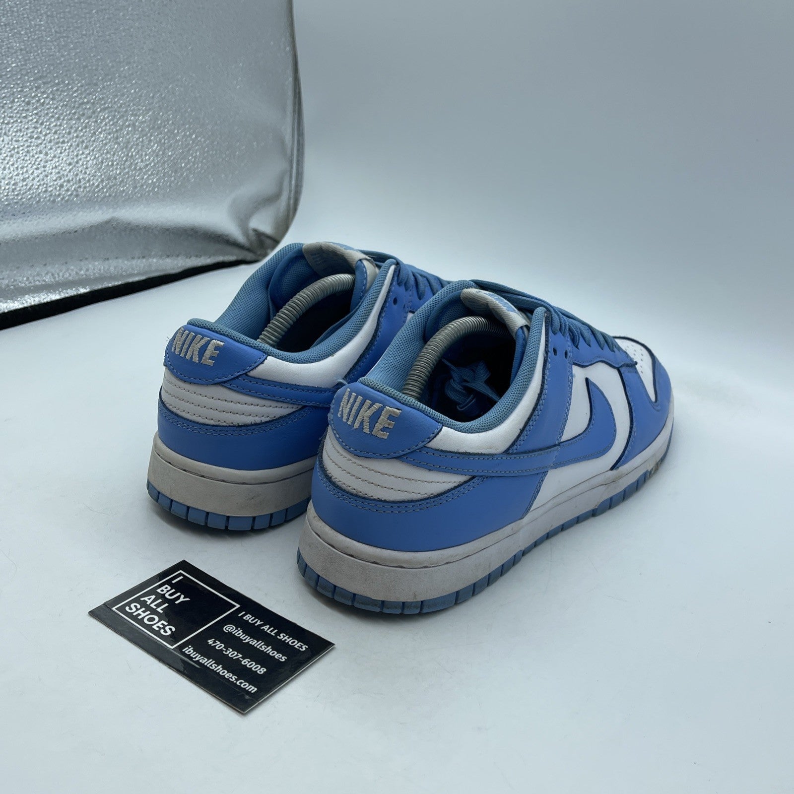 Size 10.5 - Nike Dunk Low University Blue White Leather (DO1391-102)
