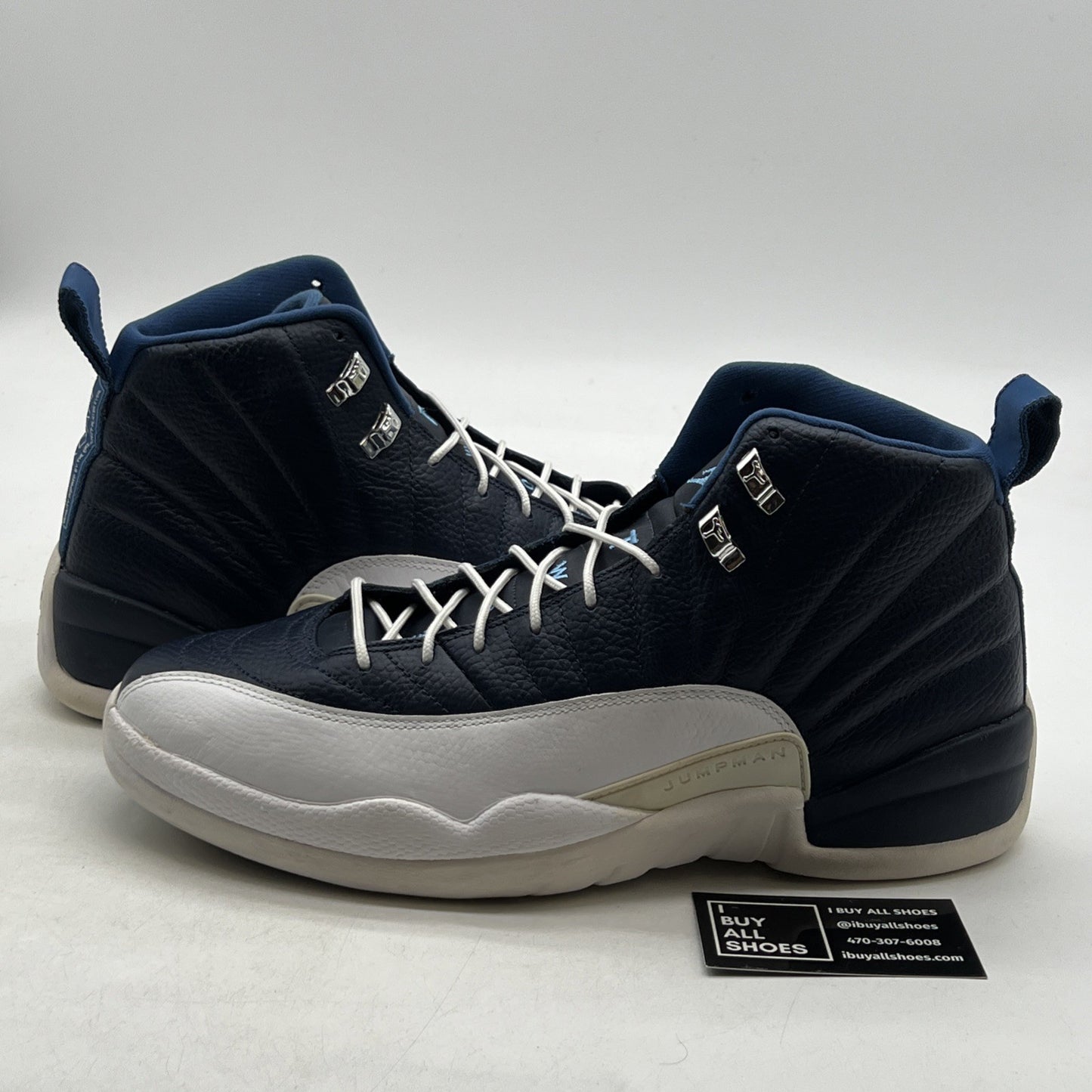 Size 13.5 - Air Jordan 12 Retro 2012 Obsidian (130690-410)