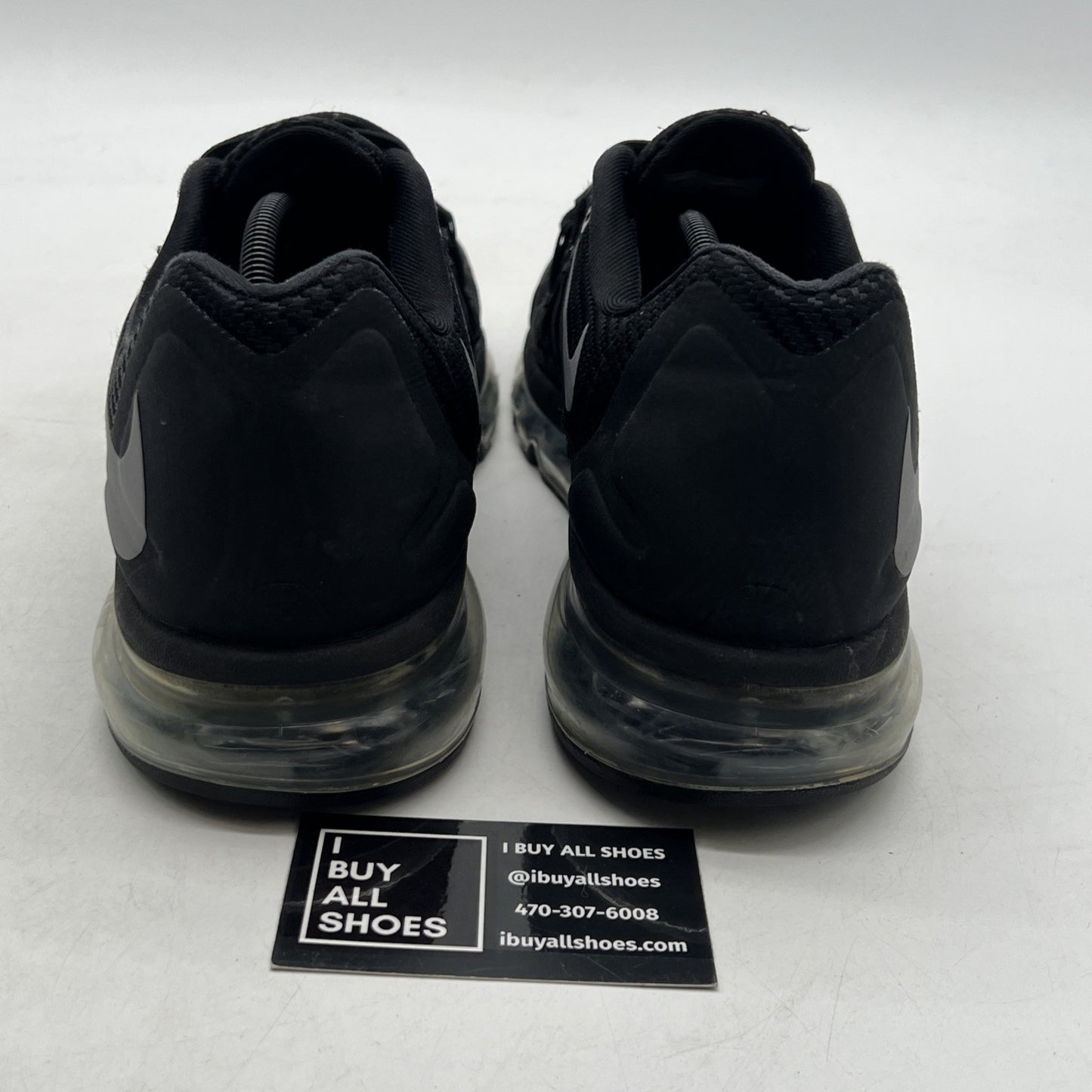 Size 12 - Nike Air Max 2015 Black Wolf Gray Sneaker 2020 (CN0135-001)