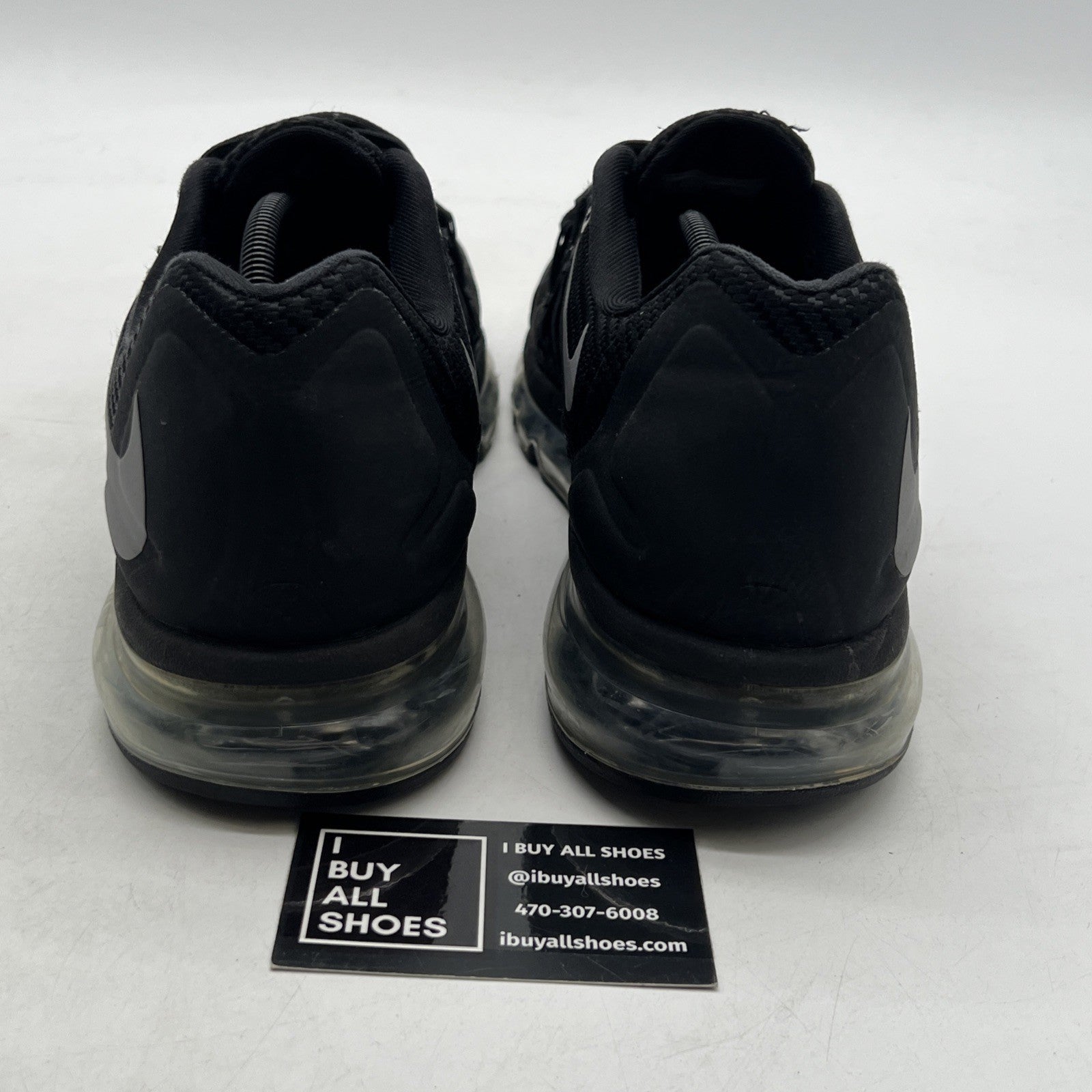 Size 12 - Nike Air Max 2015 Black Wolf Gray Sneaker 2020 (CN0135-001)