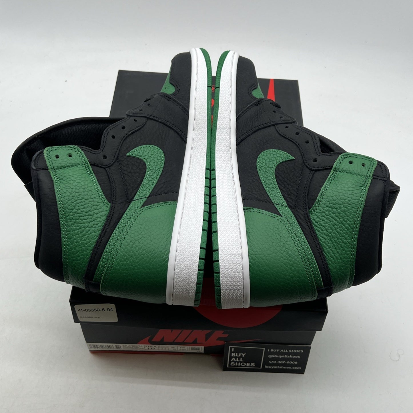 Size 10 - Air Jordan 1 Retro OG High Pine Green 2.0 (555088-030)