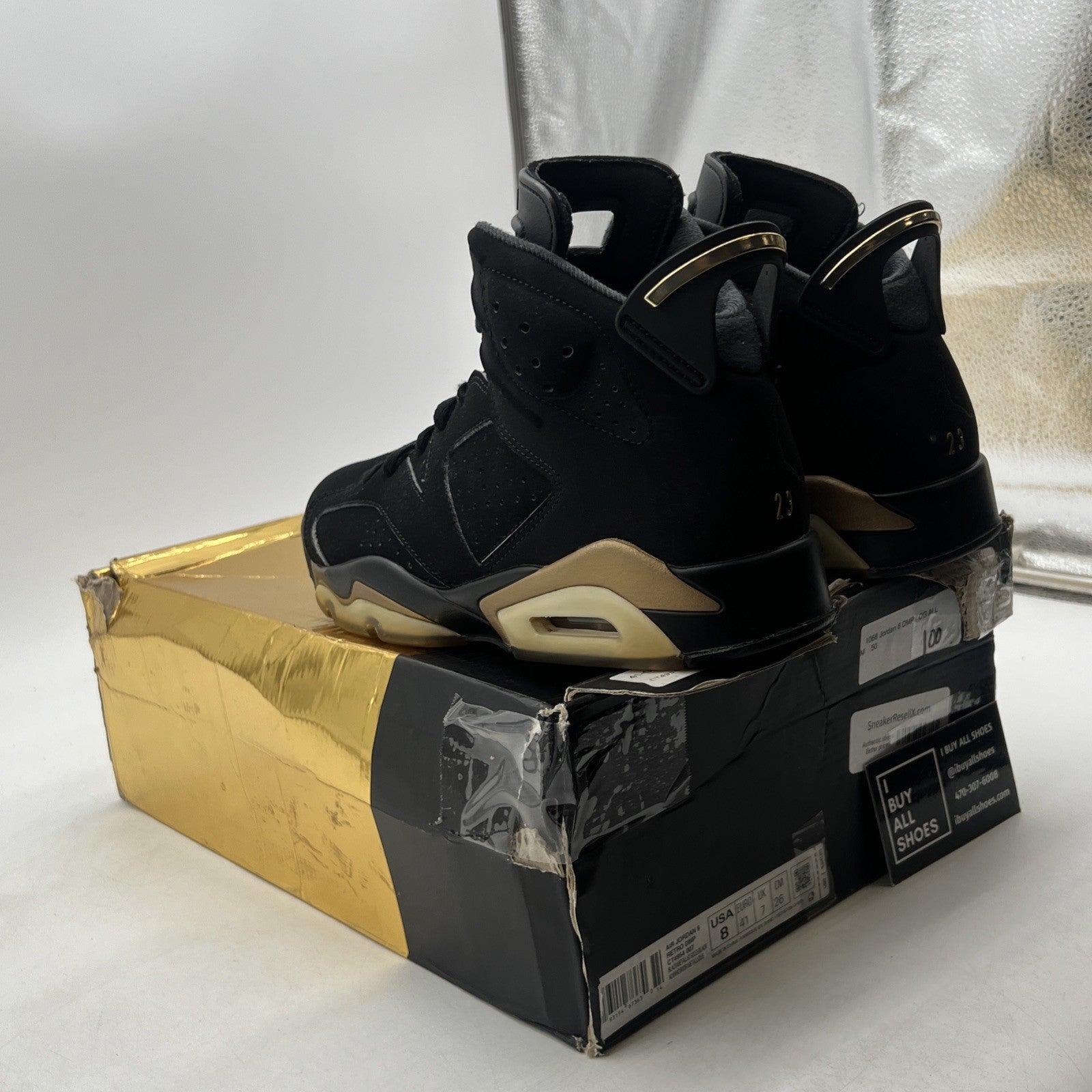 Size 8 - Air Jordan 6 Retro Defining Moments 2020 (CT4954-007)